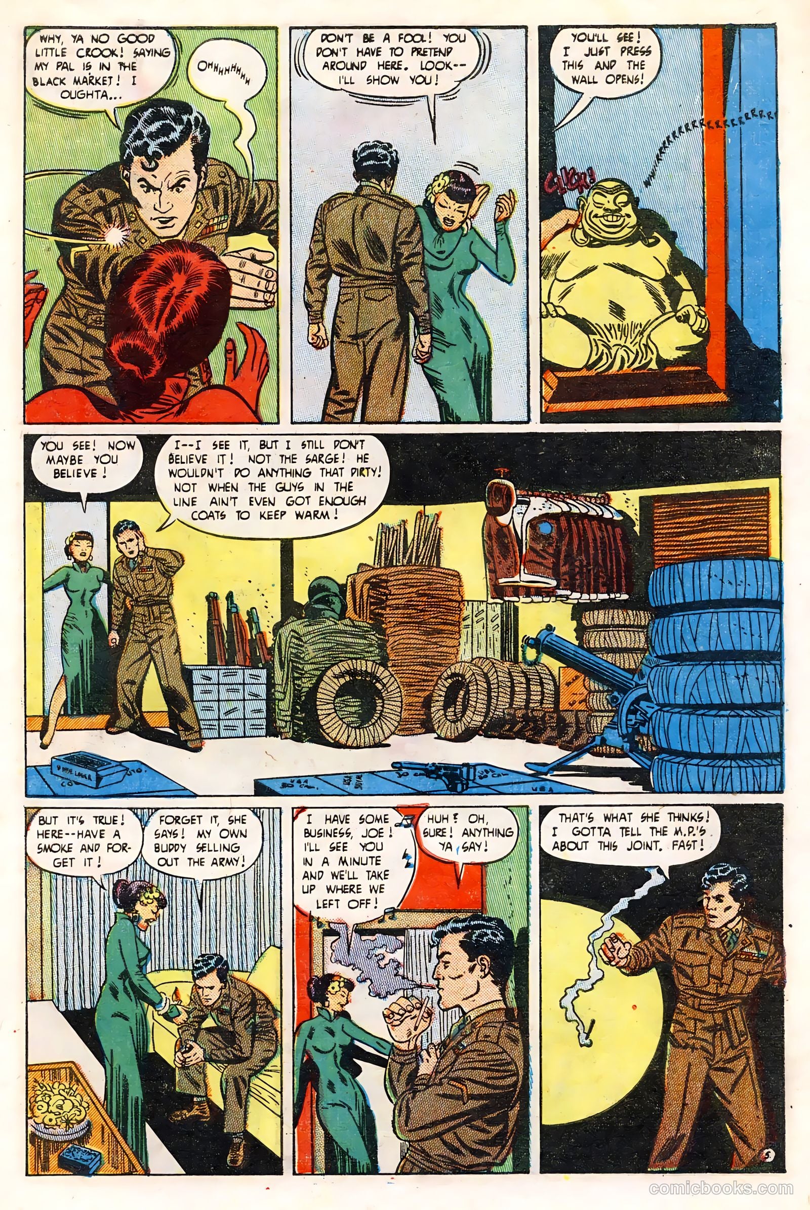 Joe Yank #5 (1952, Visual Editions, Inc.) — page 7 of 36