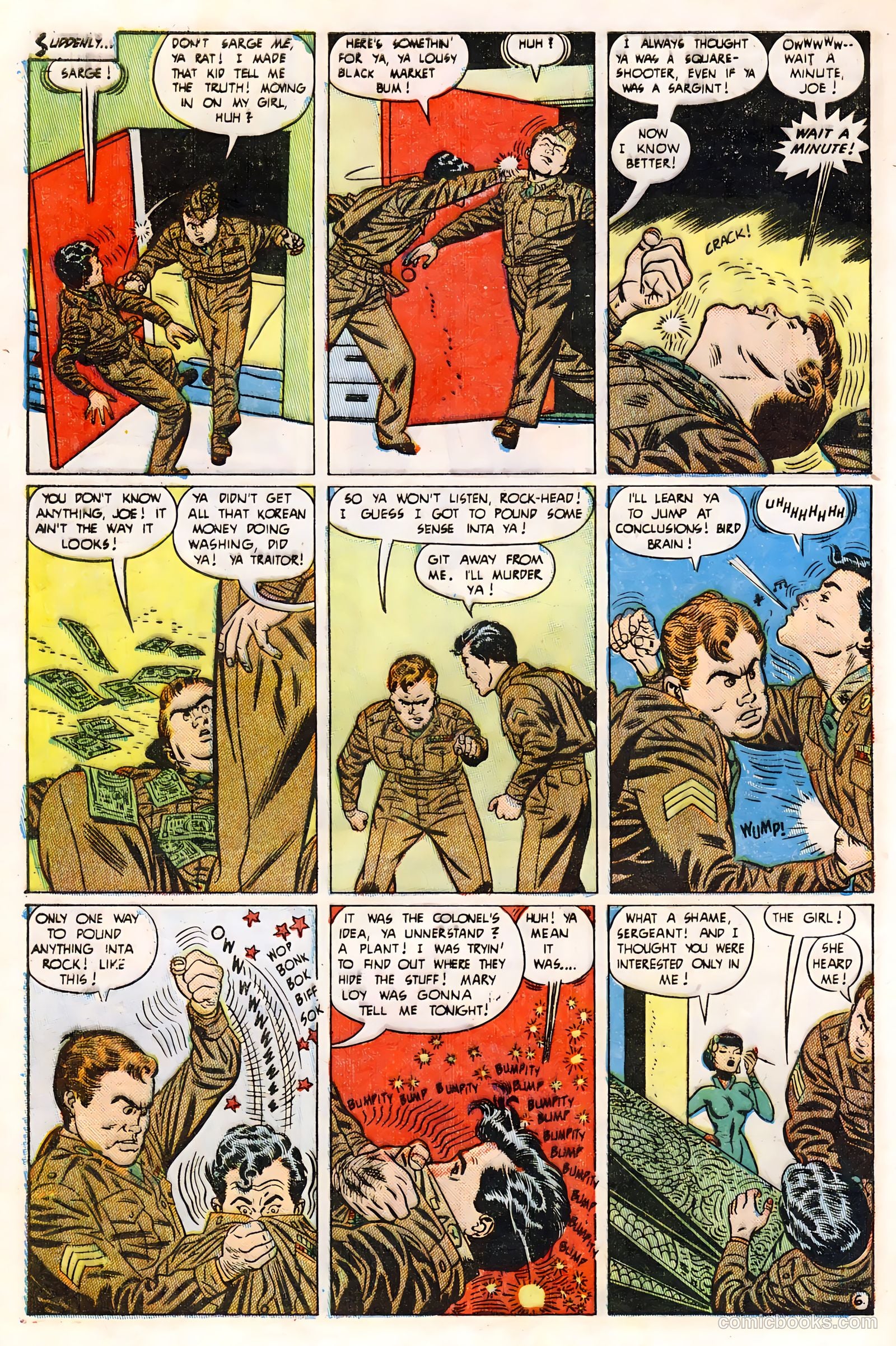 Joe Yank #5 (1952, Visual Editions, Inc.) — page 8 of 36
