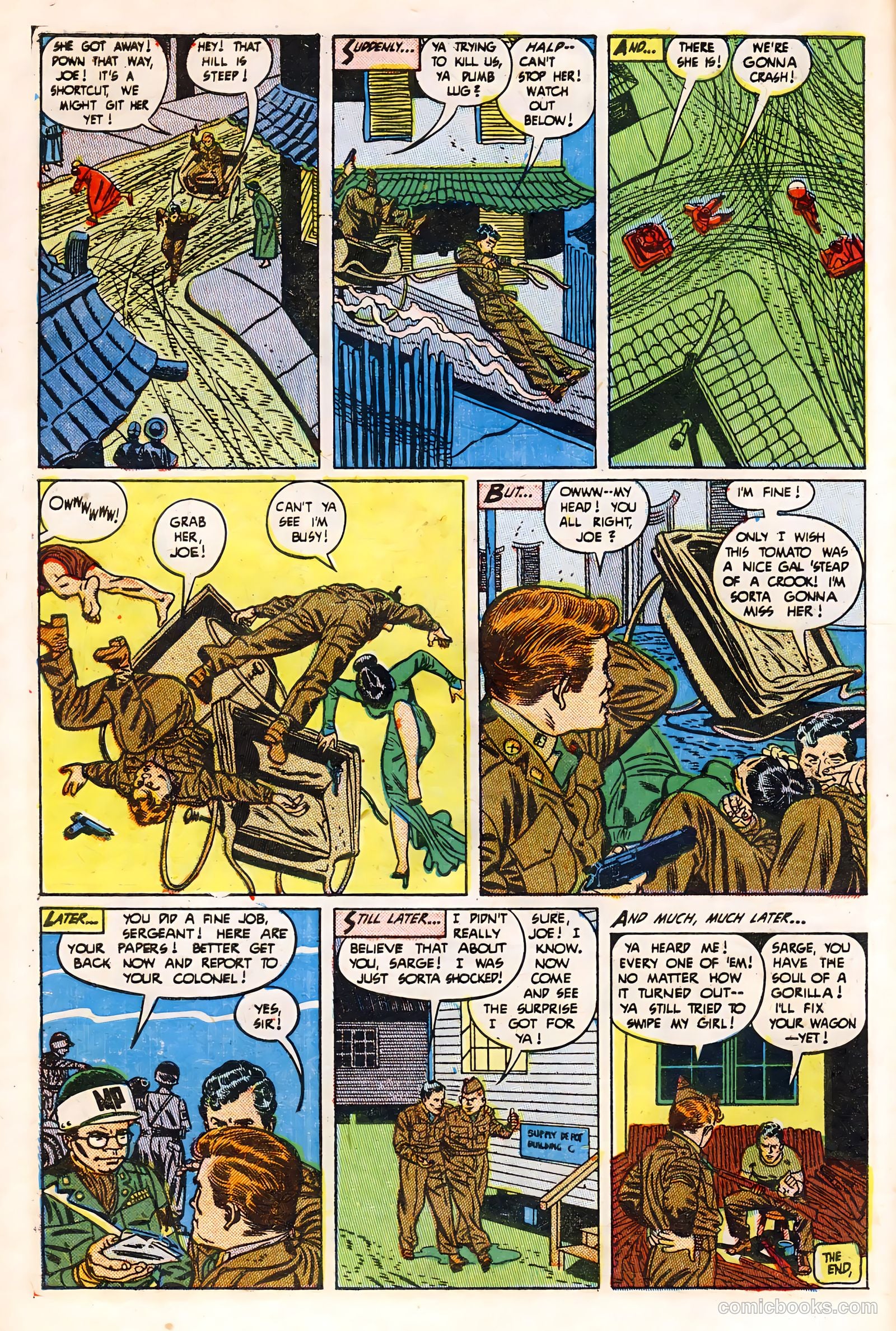 Joe Yank #5 (1952, Visual Editions, Inc.) — page 10 of 36