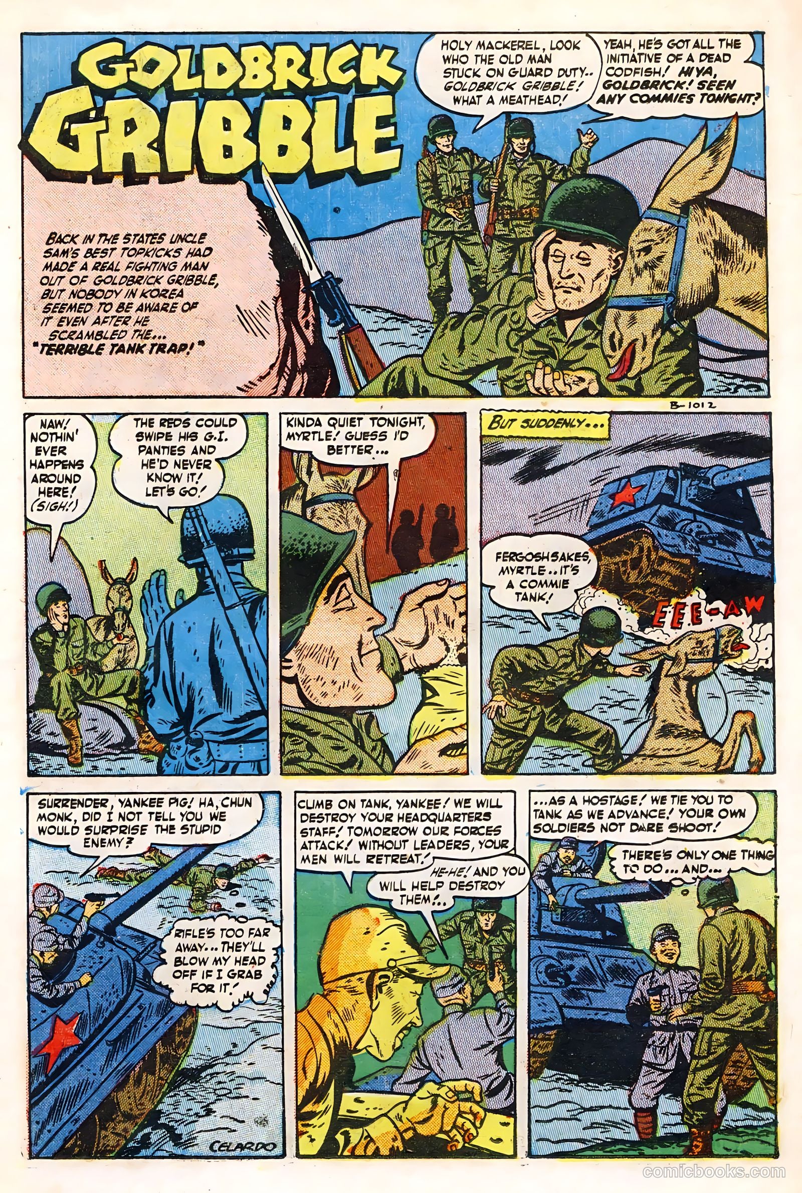 Joe Yank #5 (1952, Visual Editions, Inc.) — page 11 of 36