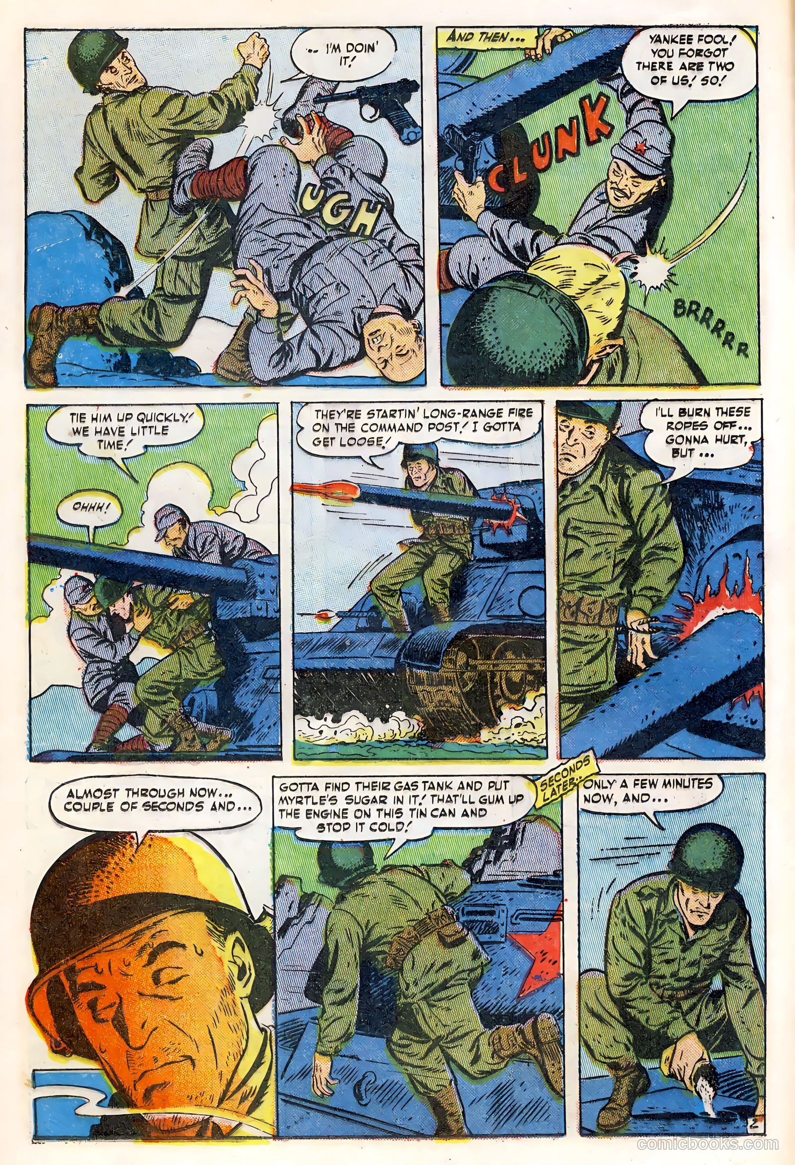 Joe Yank #5 (1952, Visual Editions, Inc.) — page 12 of 36