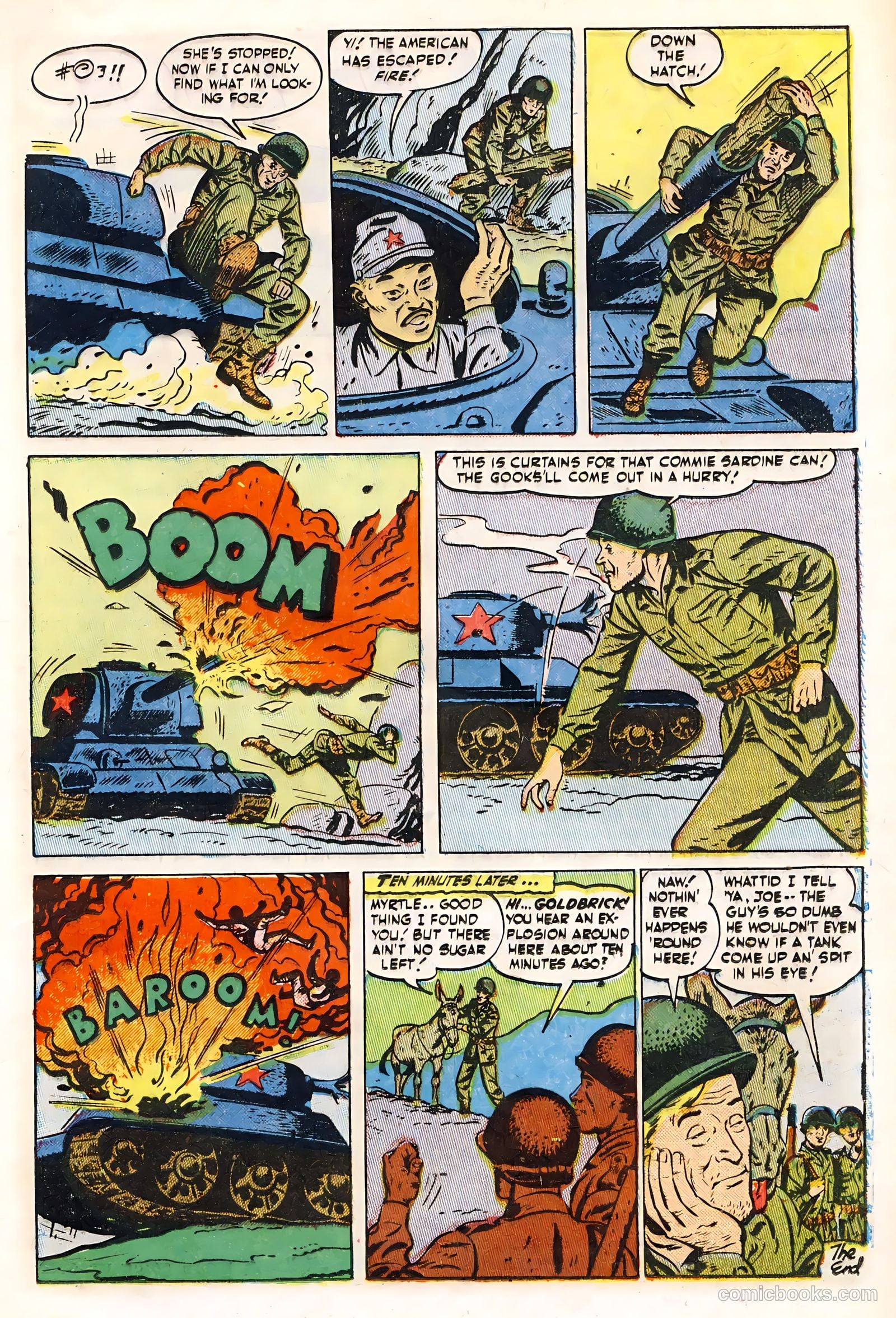 Joe Yank #5 (1952, Visual Editions, Inc.) — page 13 of 36
