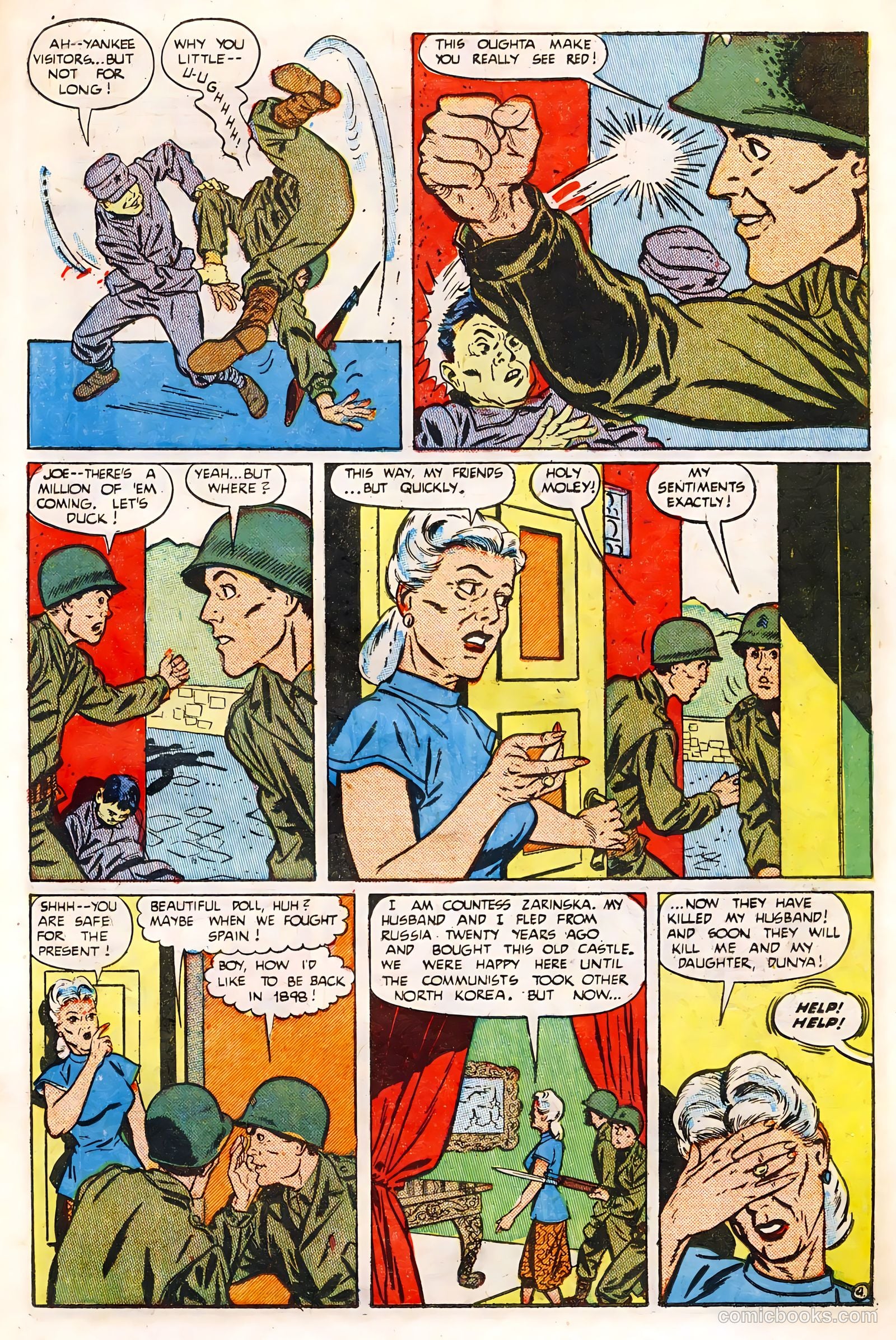 Joe Yank #5 (1952, Visual Editions, Inc.) — page 19 of 36