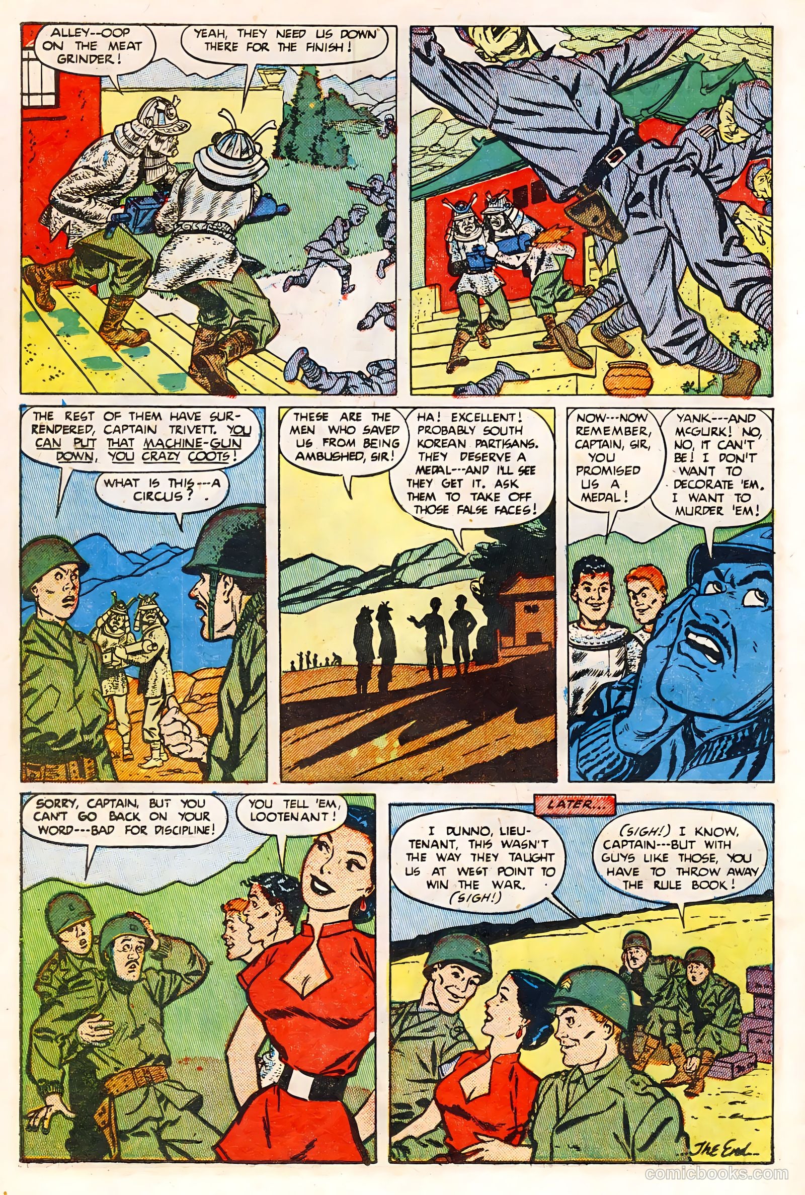 Joe Yank #5 (1952, Visual Editions, Inc.) — page 22 of 36