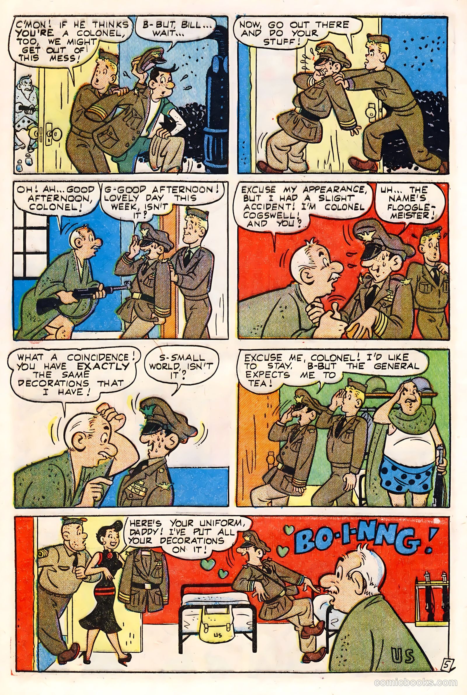 Joe Yank #5 (1952, Visual Editions, Inc.) — page 28 of 36