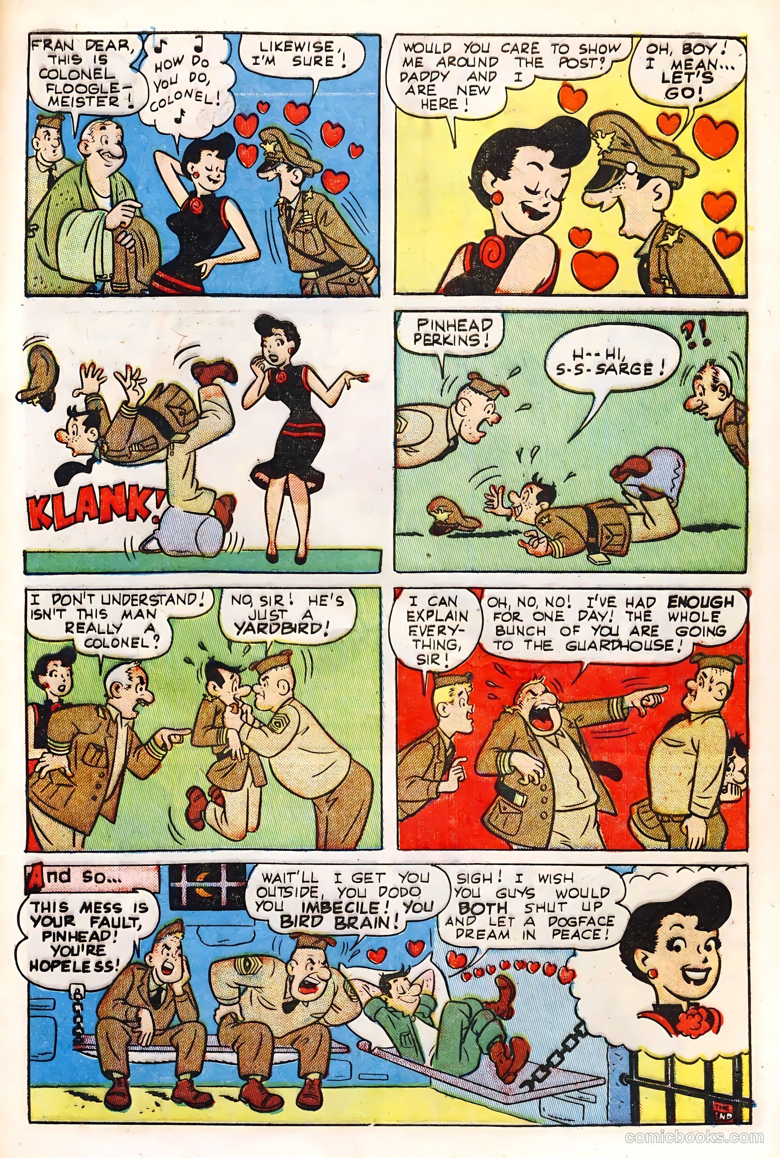 Joe Yank #5 (1952, Visual Editions, Inc.) — page 29 of 36