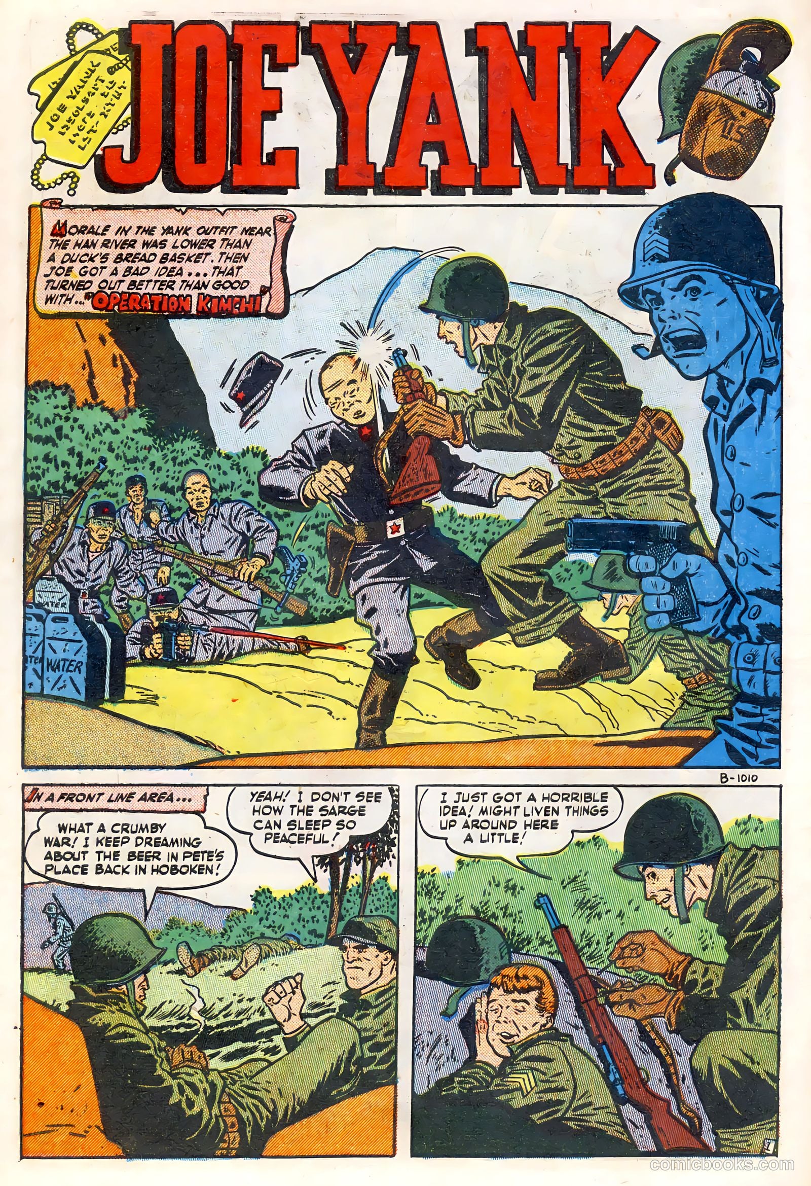 Joe Yank #5 (1952, Visual Editions, Inc.) — page 30 of 36