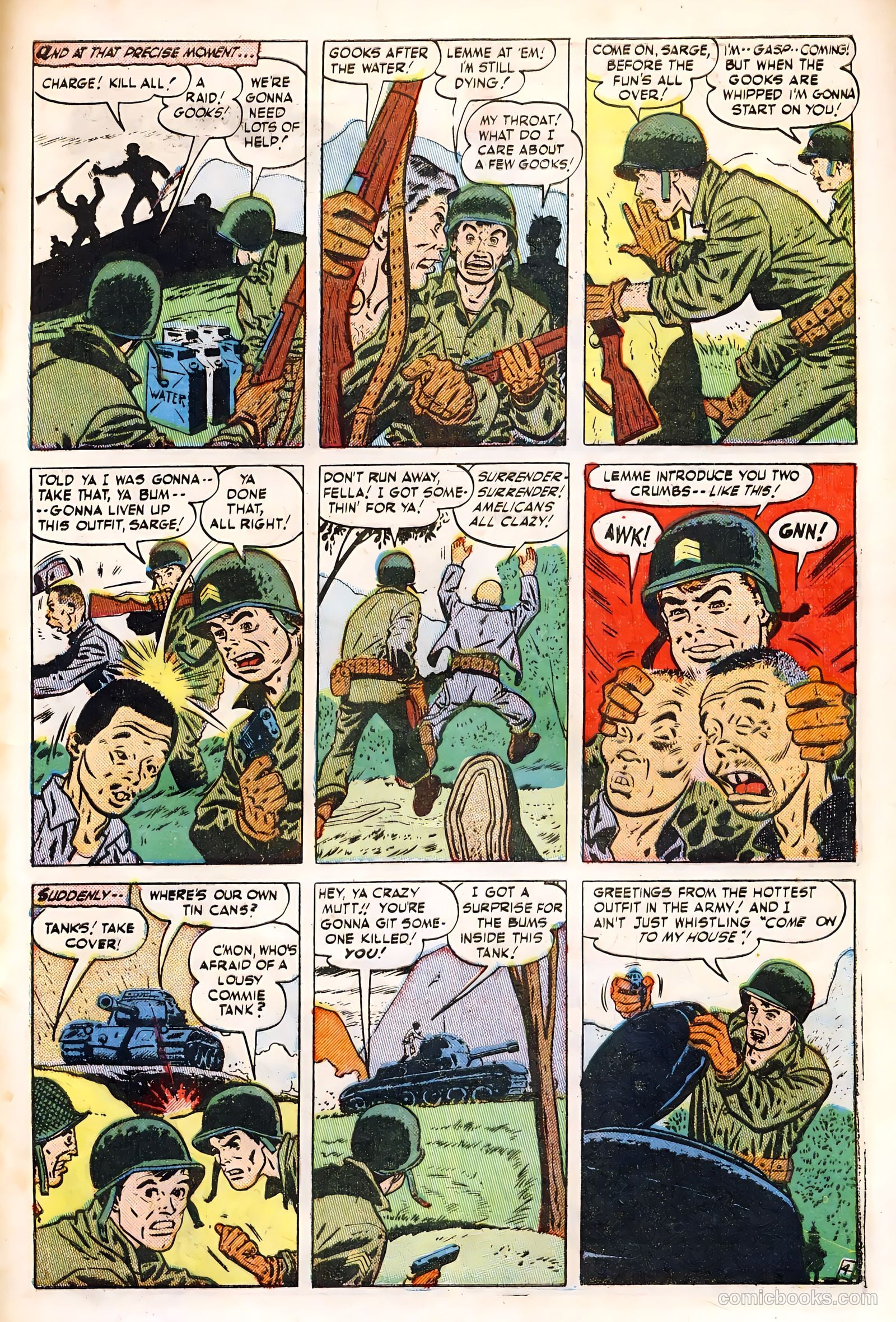 Joe Yank #5 (1952, Visual Editions, Inc.) — page 33 of 36