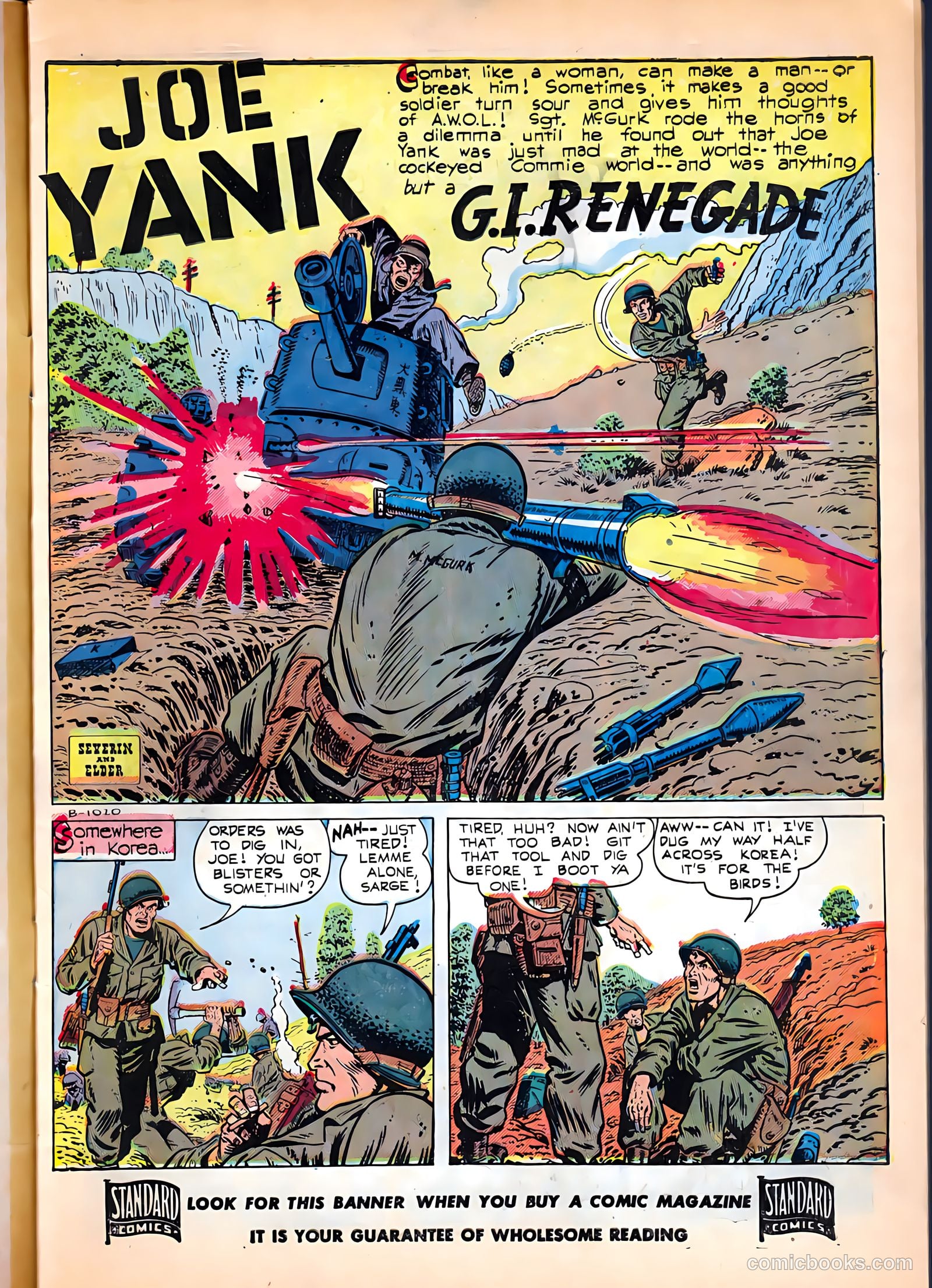 Joe Yank #6 (1952, Visual Editions, Inc.) — page 3 of 37