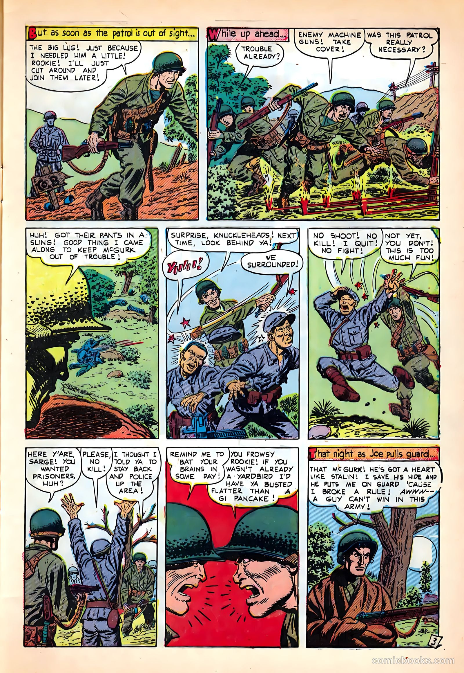 Joe Yank #6 (1952, Visual Editions, Inc.) — page 5 of 37