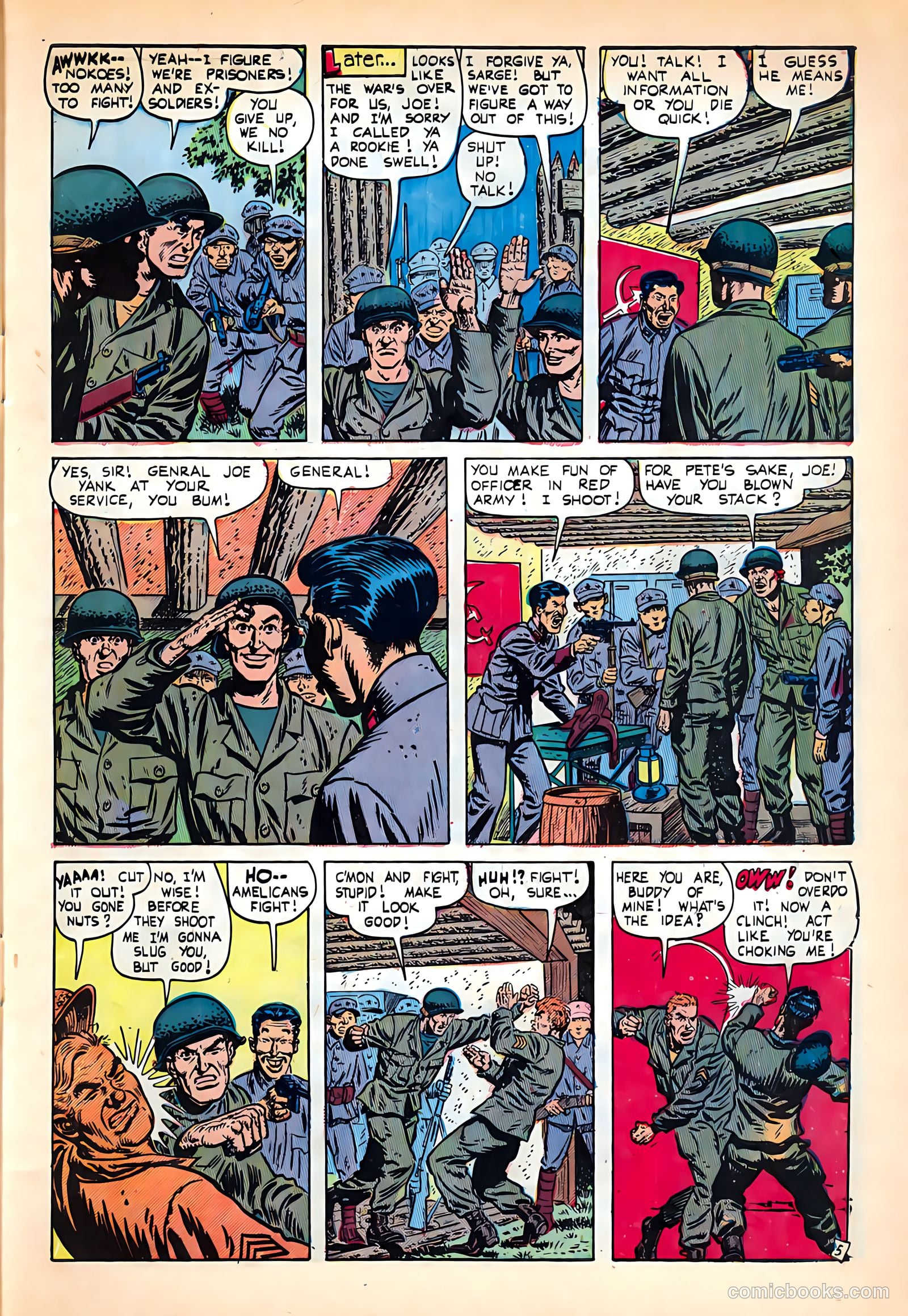 Joe Yank #6 (1952, Visual Editions, Inc.) — page 7 of 37
