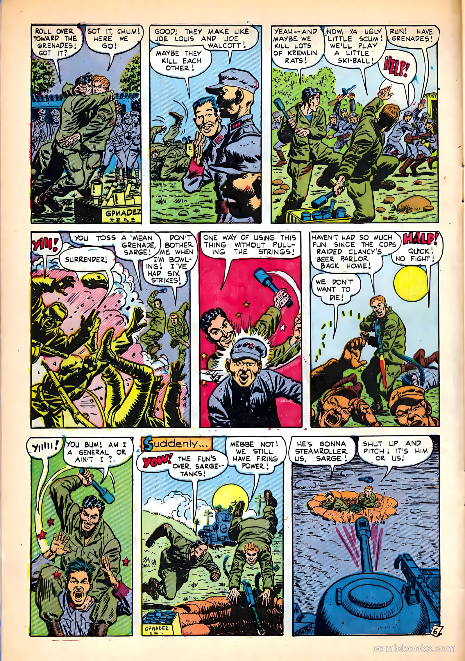 Joe Yank #6 (1952, Visual Editions, Inc.) — page 8 of 37
