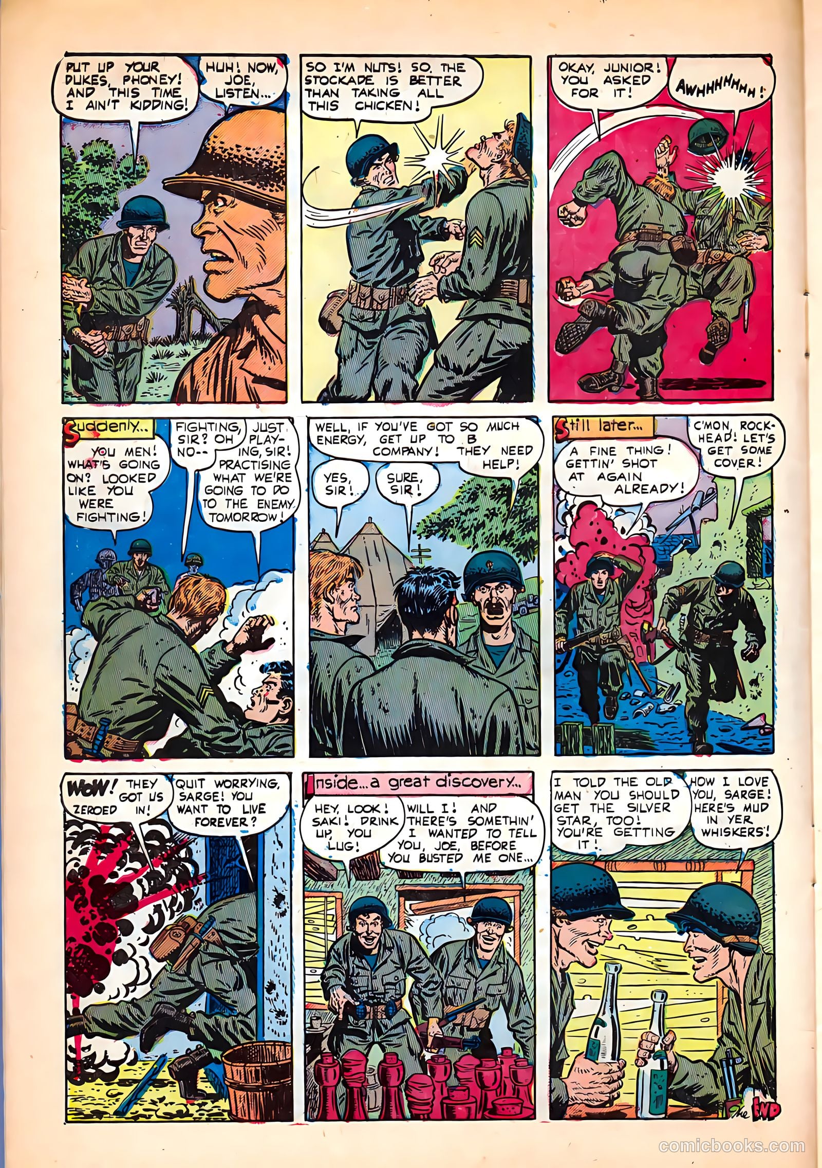 Joe Yank #6 (1952, Visual Editions, Inc.) — page 10 of 37
