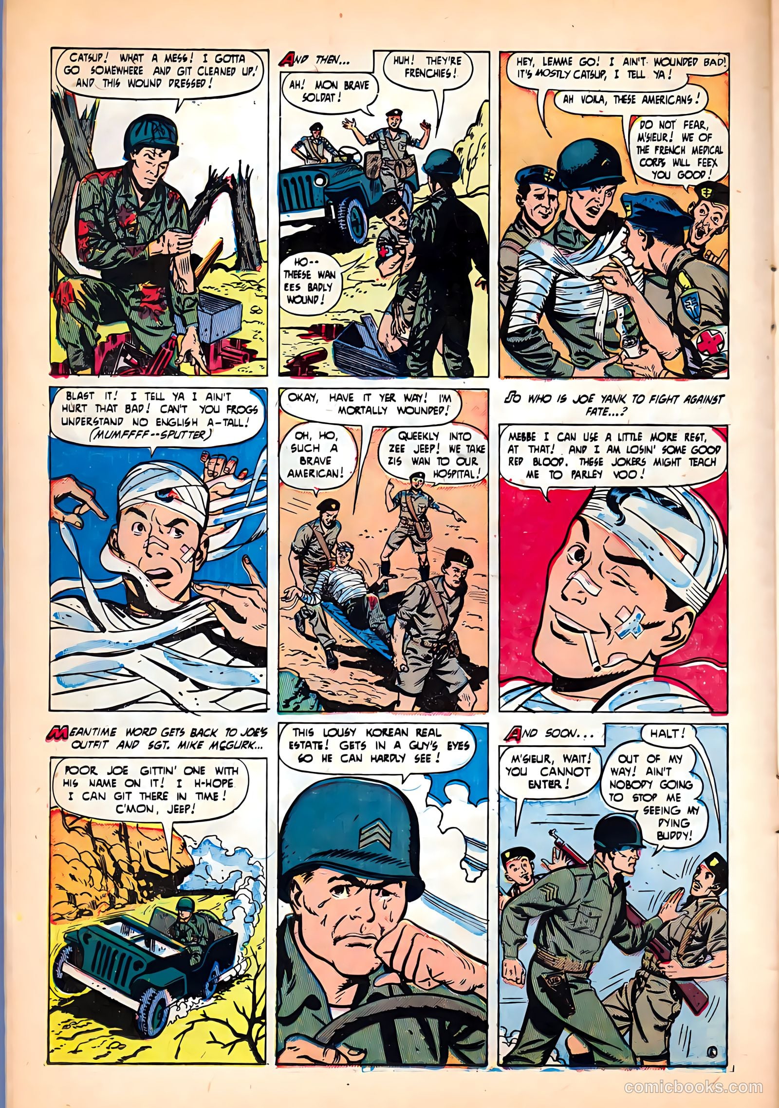 Joe Yank #6 (1952, Visual Editions, Inc.) — page 14 of 37