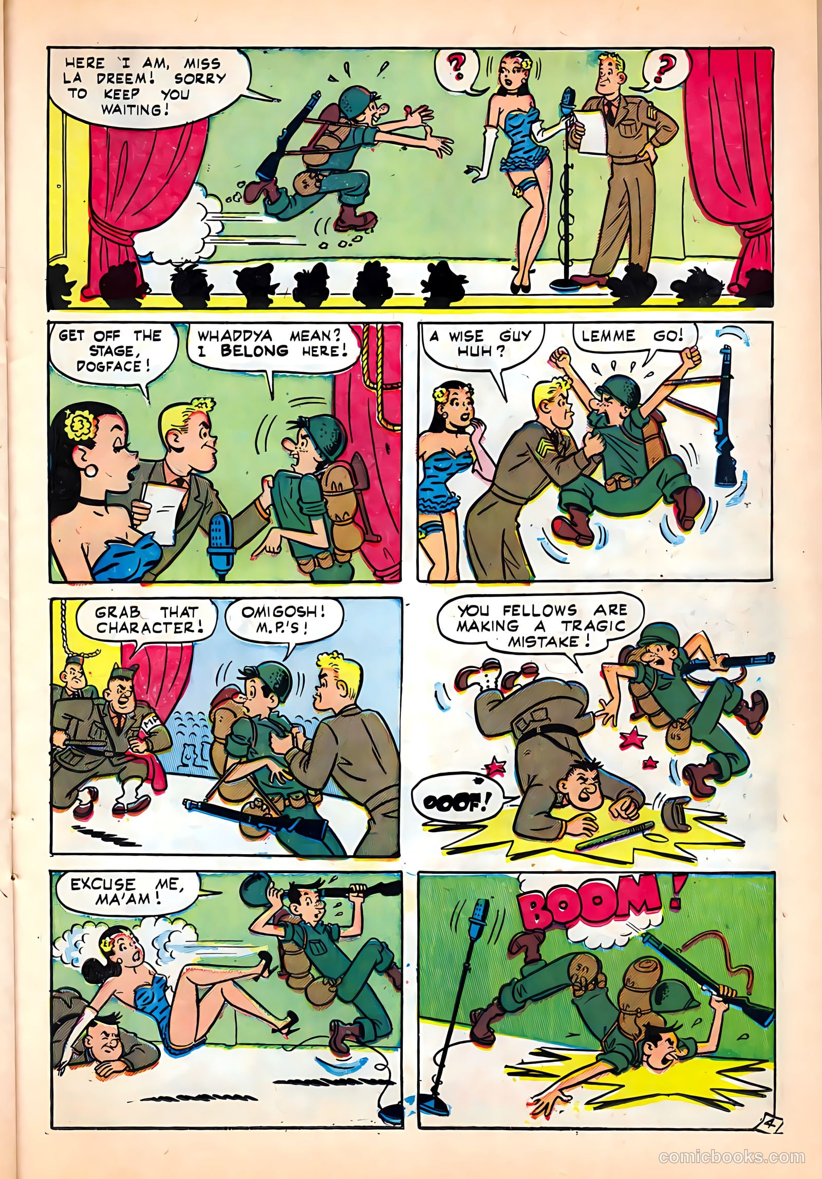 Joe Yank #6 (1952, Visual Editions, Inc.) — page 23 of 37