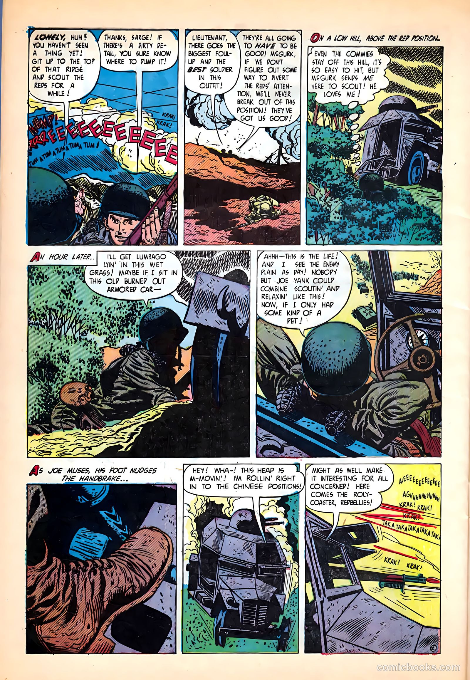 Joe Yank #6 (1952, Visual Editions, Inc.) — page 28 of 37