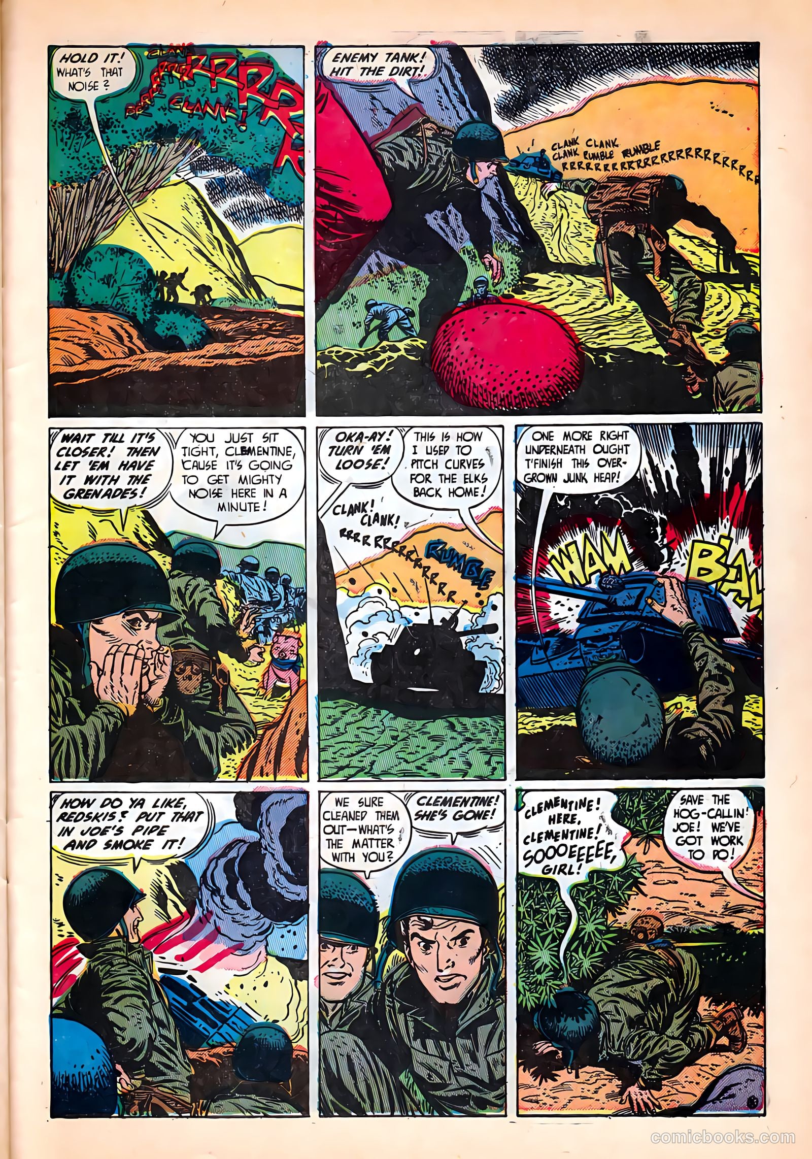 Joe Yank #6 (1952, Visual Editions, Inc.) — page 31 of 37