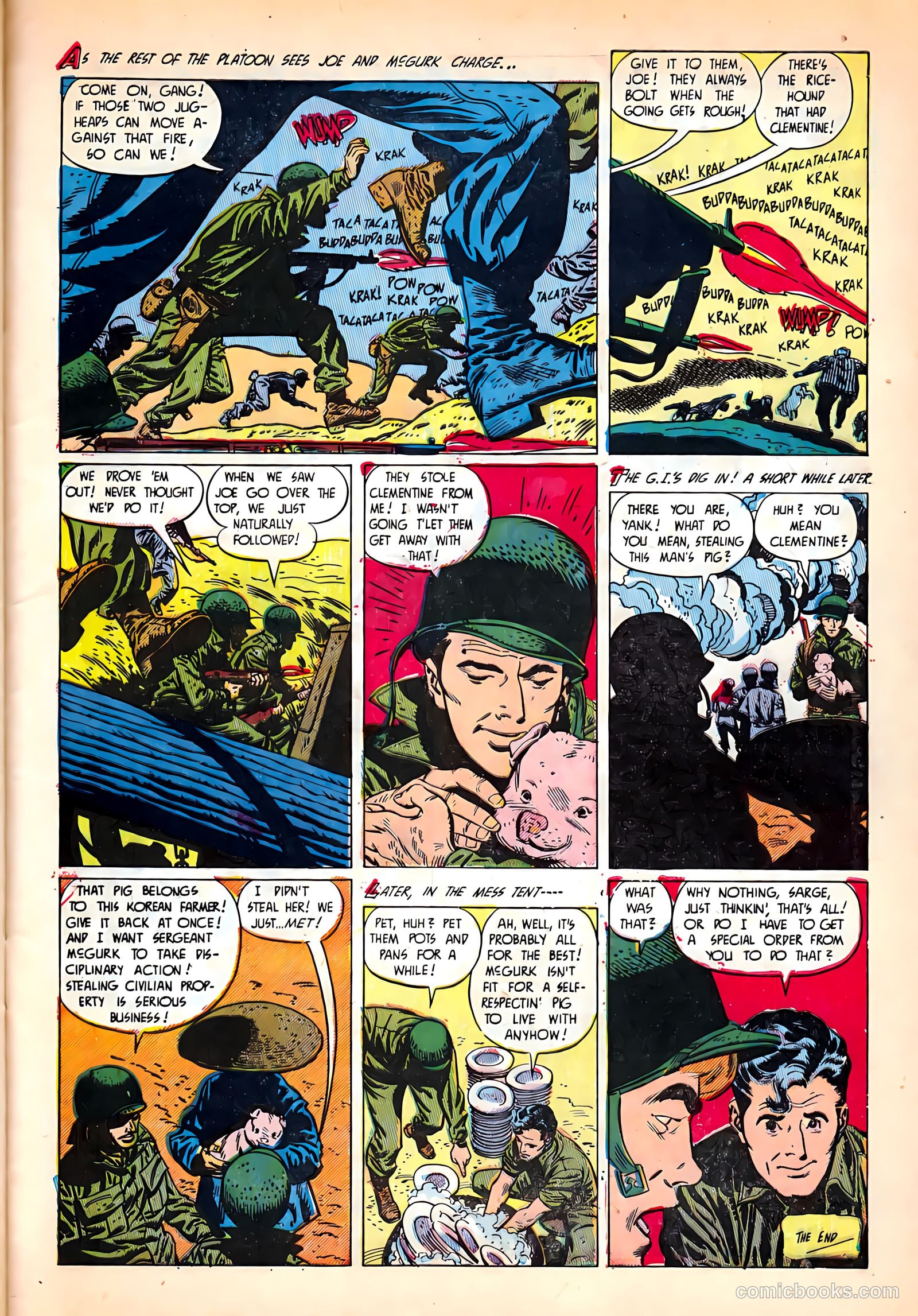 Joe Yank #6 (1952, Visual Editions, Inc.) — page 33 of 37