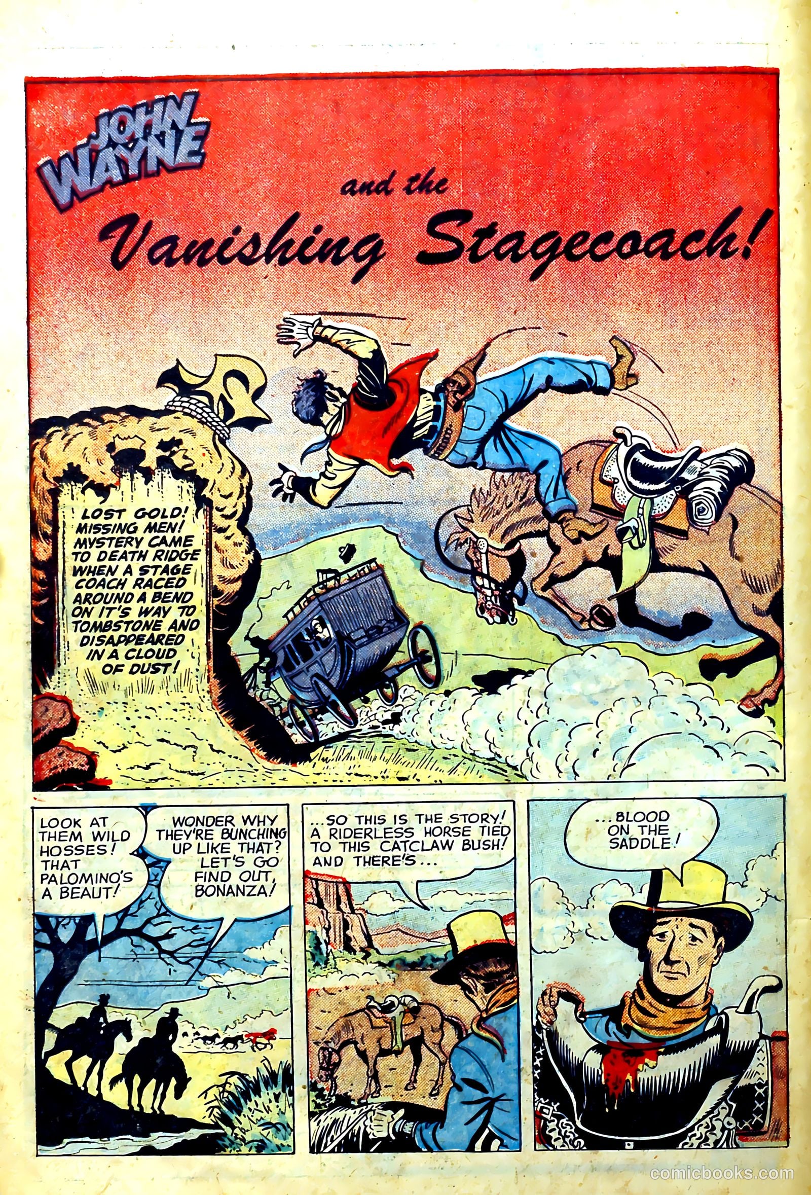 John Wayne Adventure Comics #2 (1950) — page 14 of 36