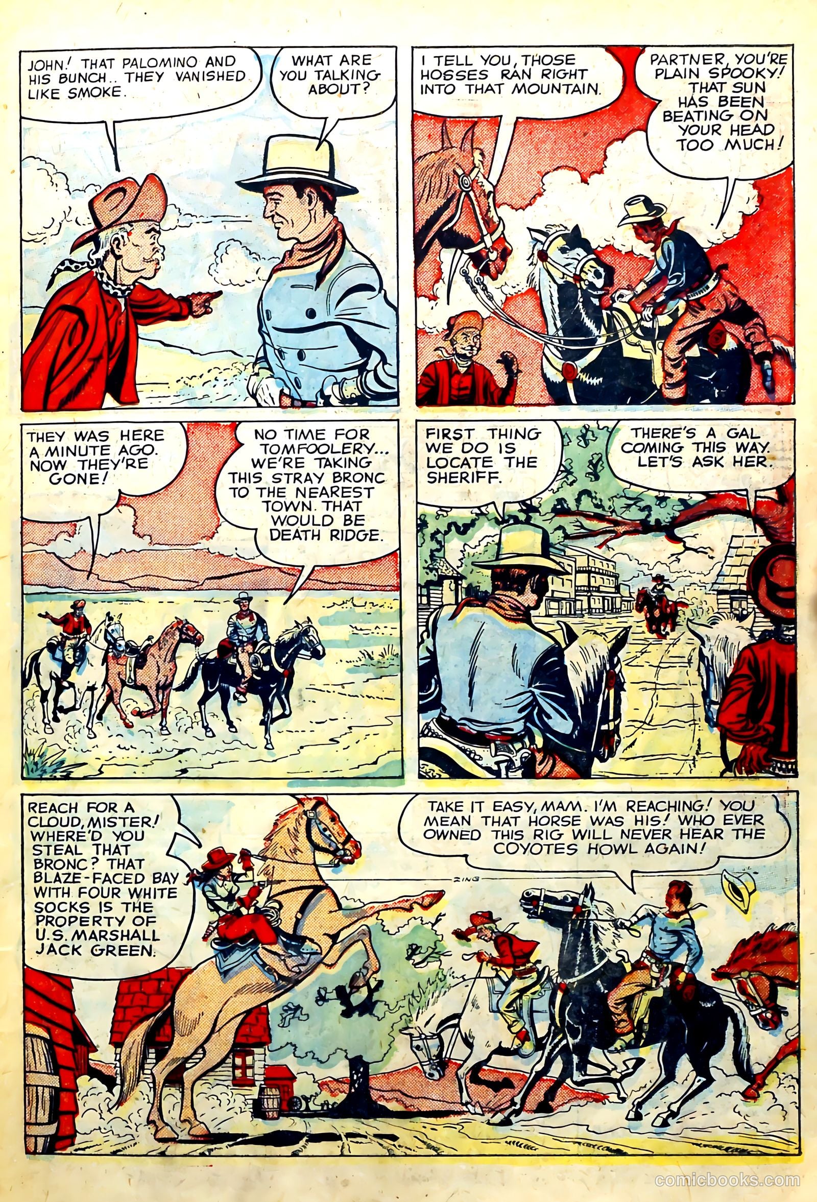 John Wayne Adventure Comics #2 (1950) — page 15 of 36