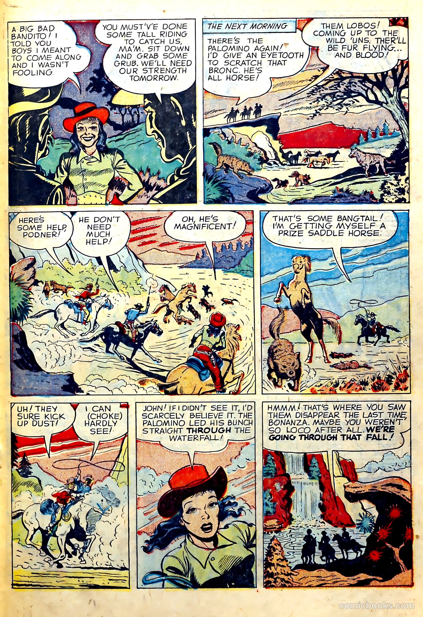 John Wayne Adventure Comics #2 (1950) — page 19 of 36