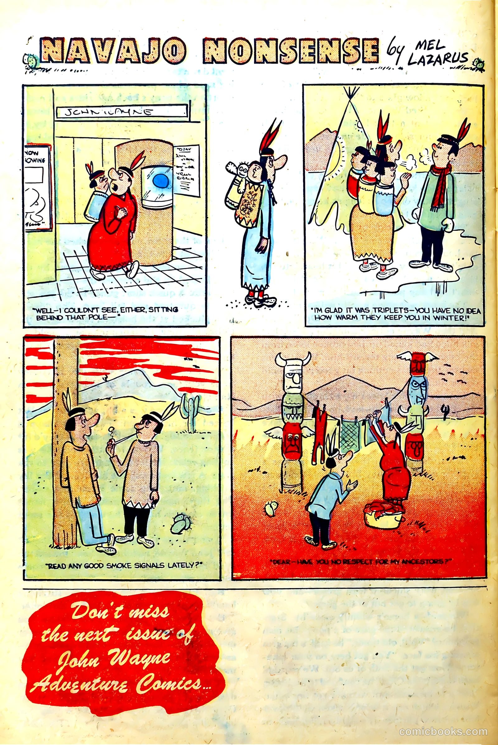 John Wayne Adventure Comics #2 (1950) — page 26 of 36