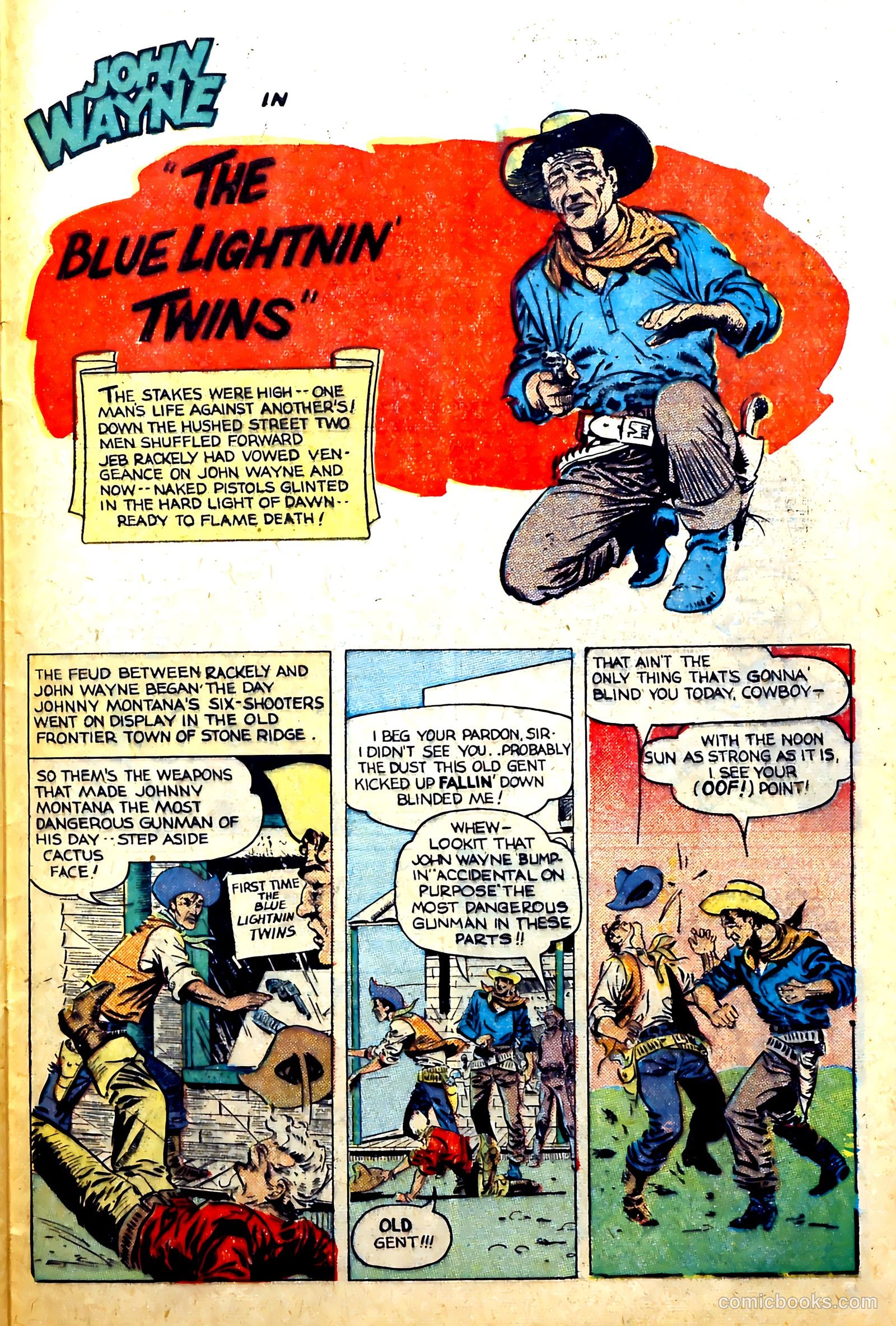John Wayne Adventure Comics #2 (1950) — page 29 of 36