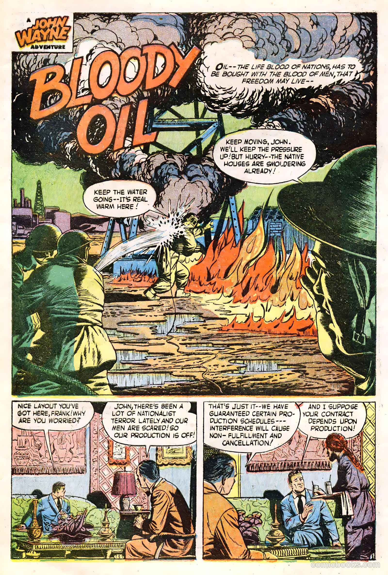John Wayne Adventure Comics #21 (1953) — page 4