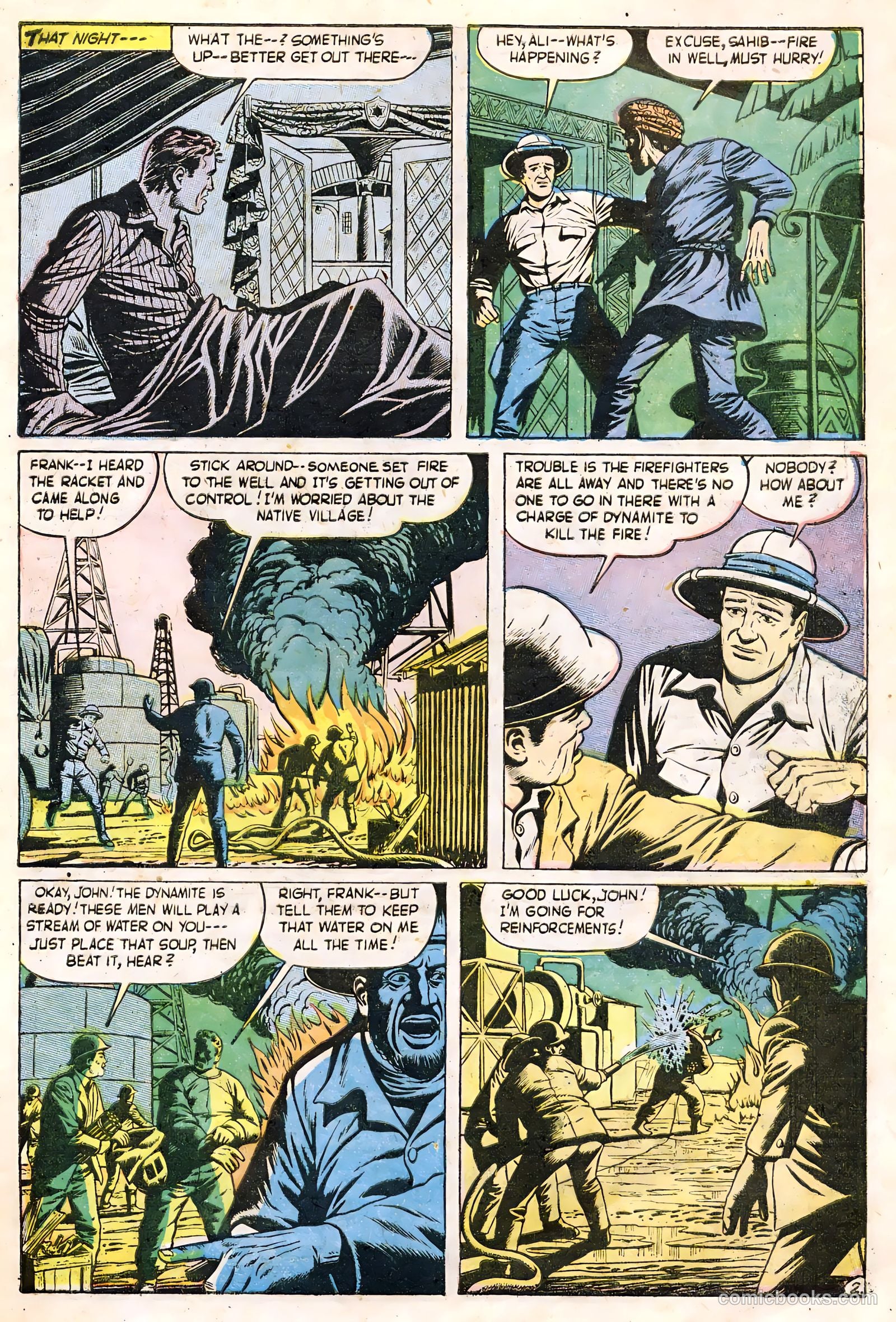 John Wayne Adventure Comics #21 (1953) — page 5