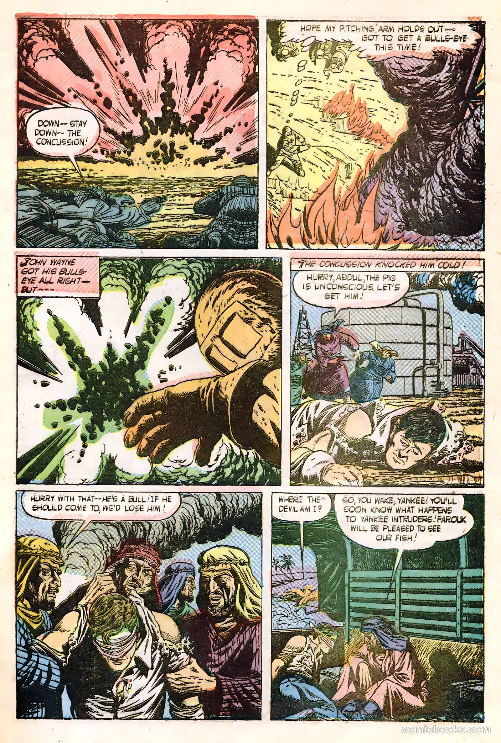 John Wayne Adventure Comics #21 (1953) — page 7