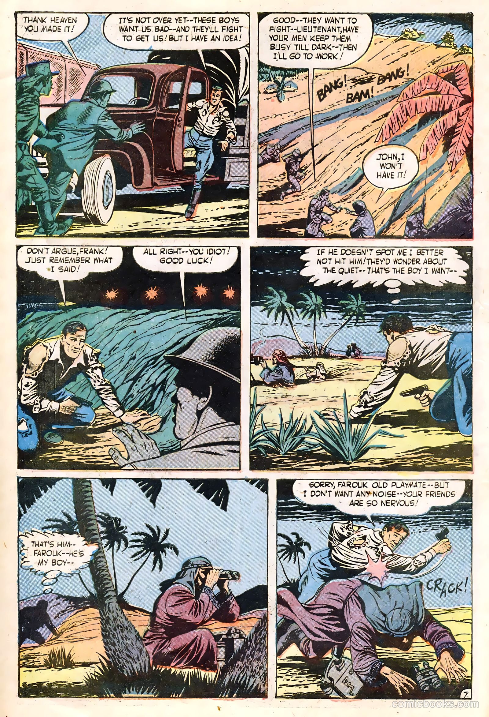 John Wayne Adventure Comics #21 (1953) — page 10