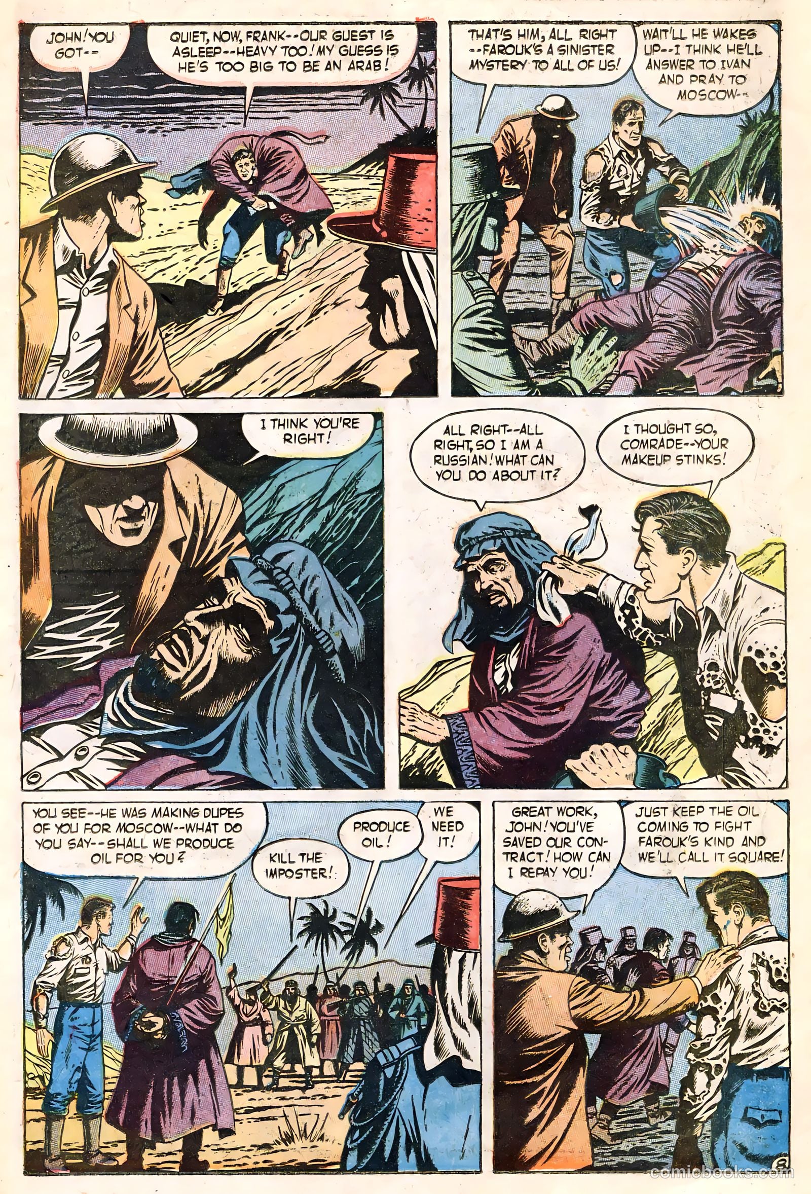 John Wayne Adventure Comics #21 (1953) — page 11