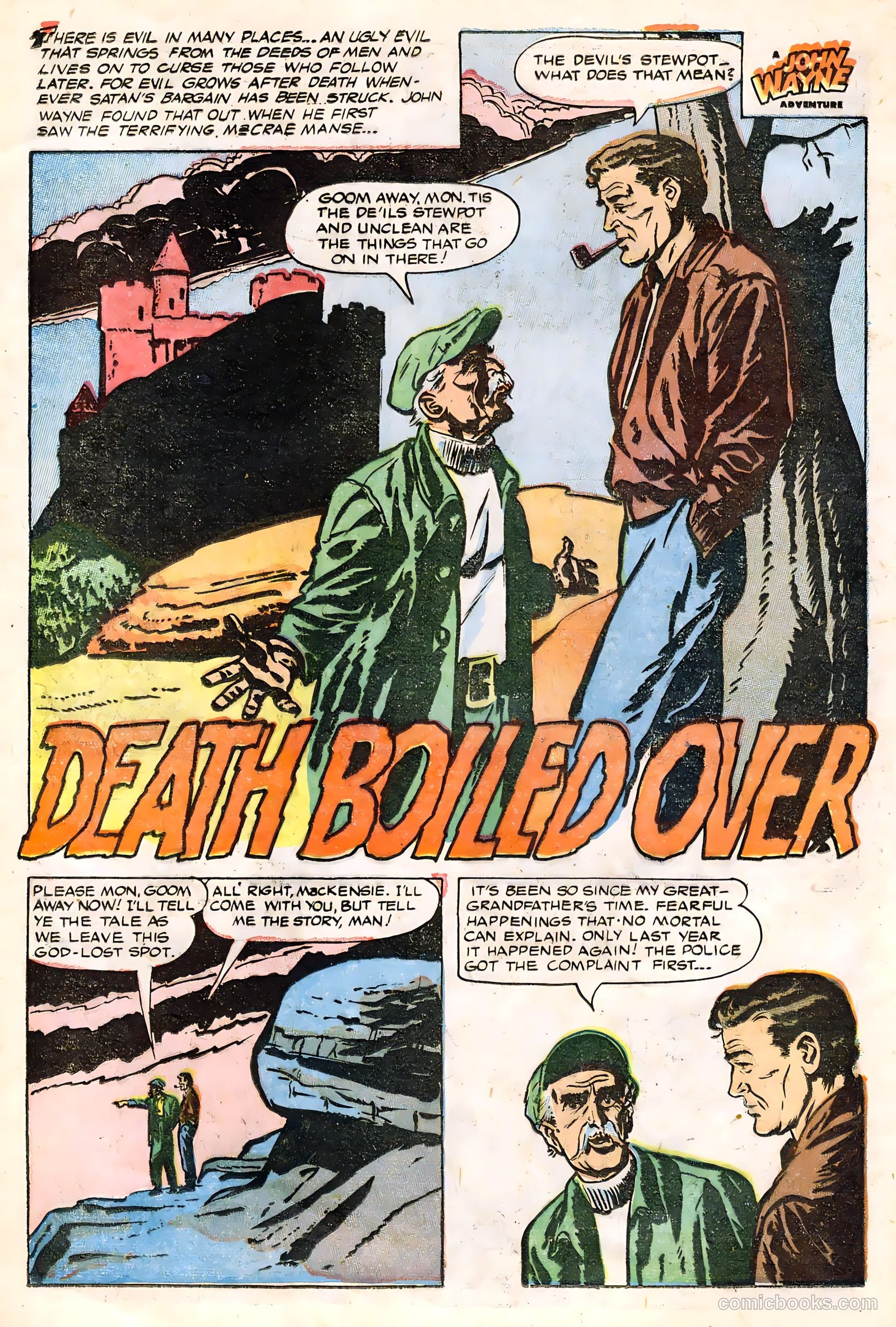 John Wayne Adventure Comics #21 (1953) — page 12