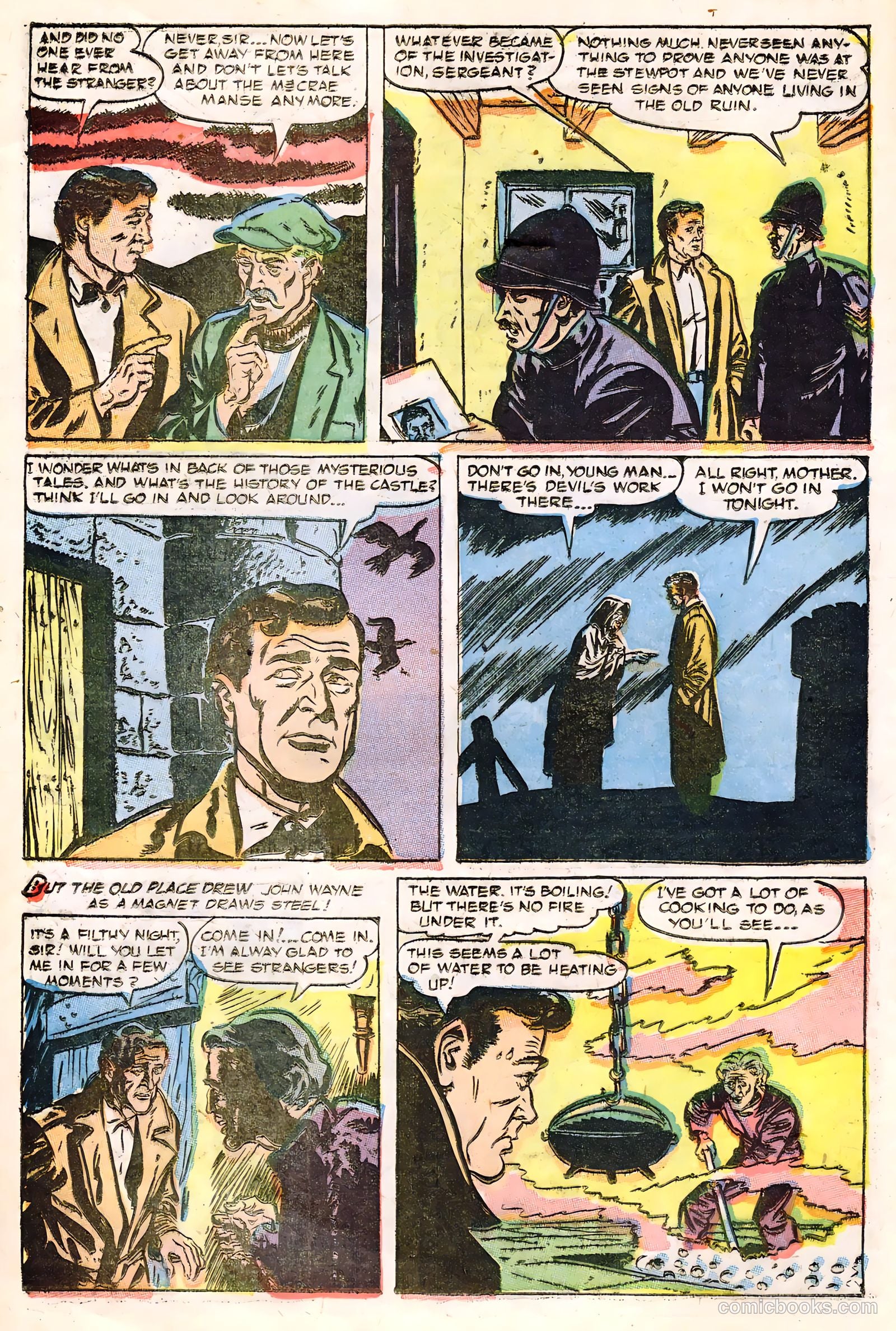 John Wayne Adventure Comics #21 (1953) — page 14