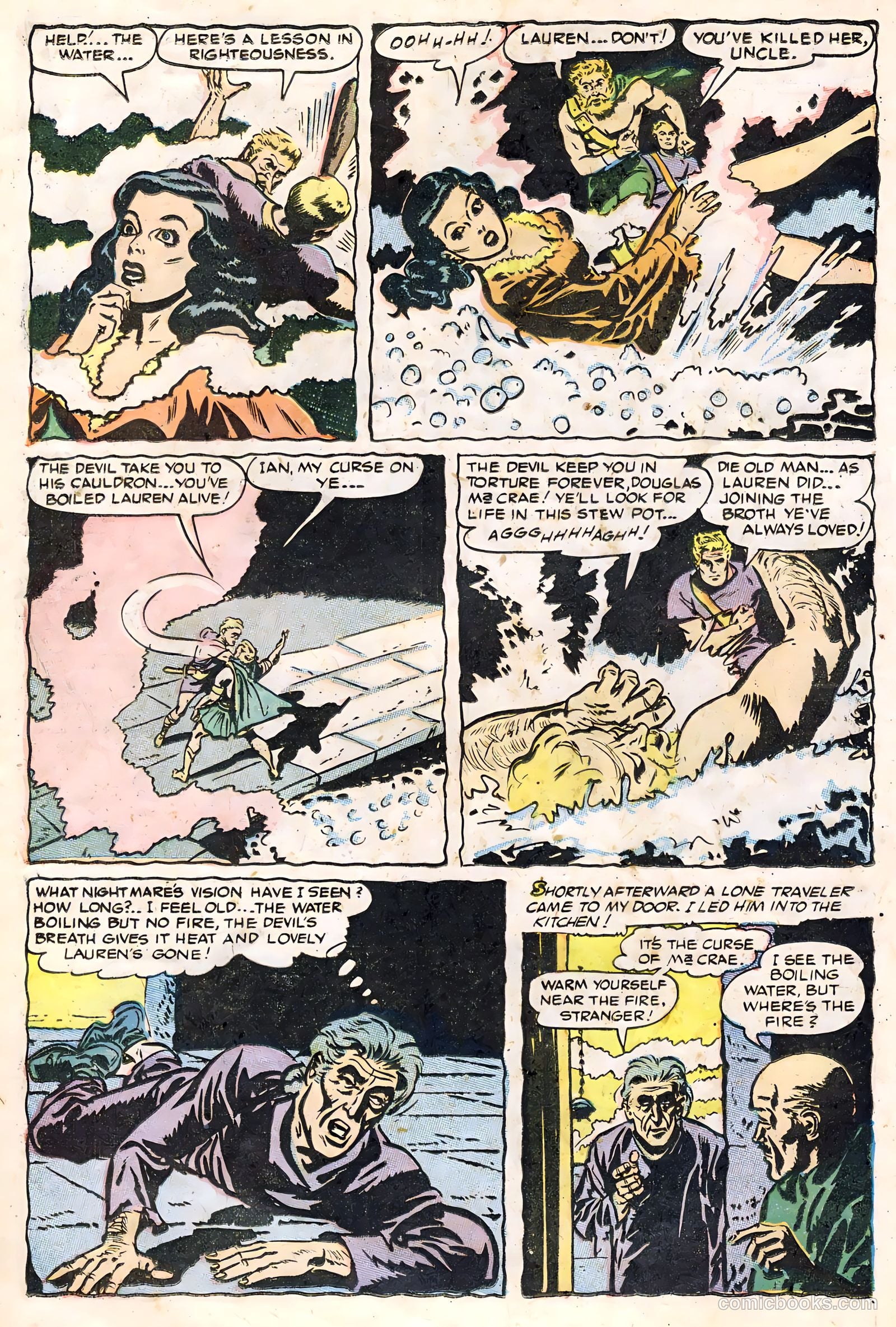 John Wayne Adventure Comics #21 (1953) — page 16