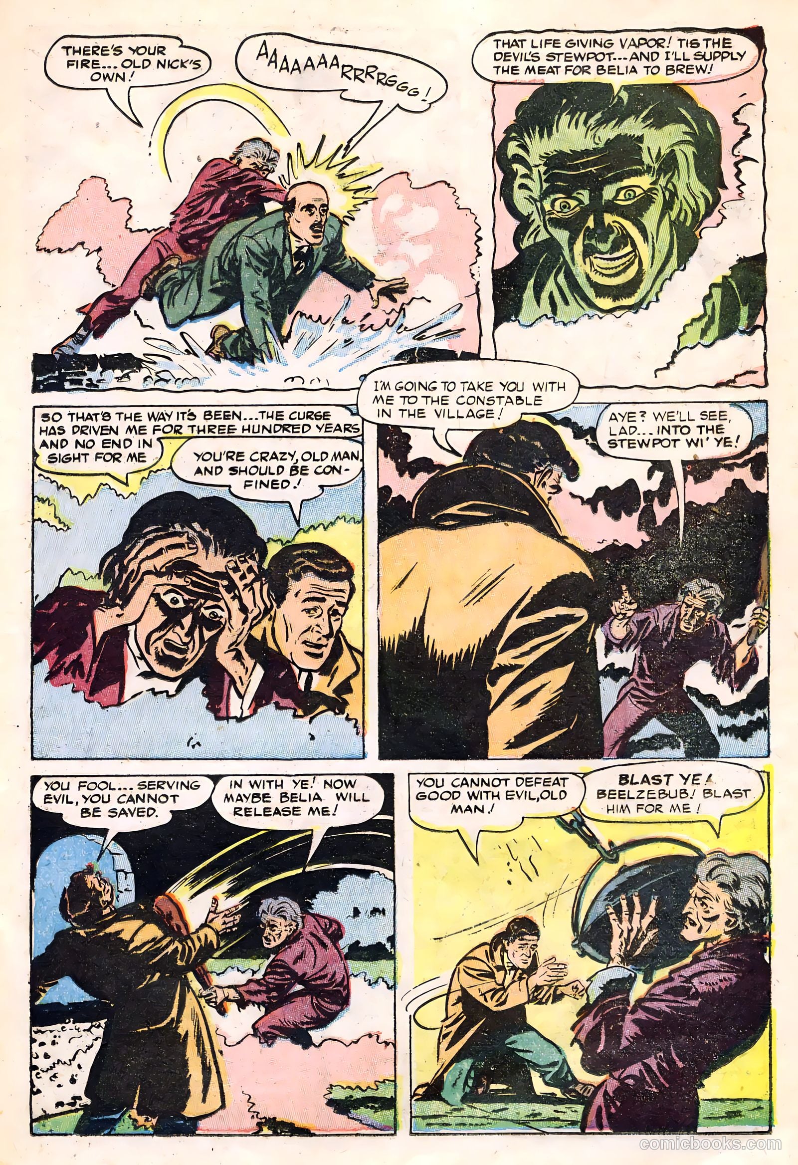 John Wayne Adventure Comics #21 (1953) — page 17