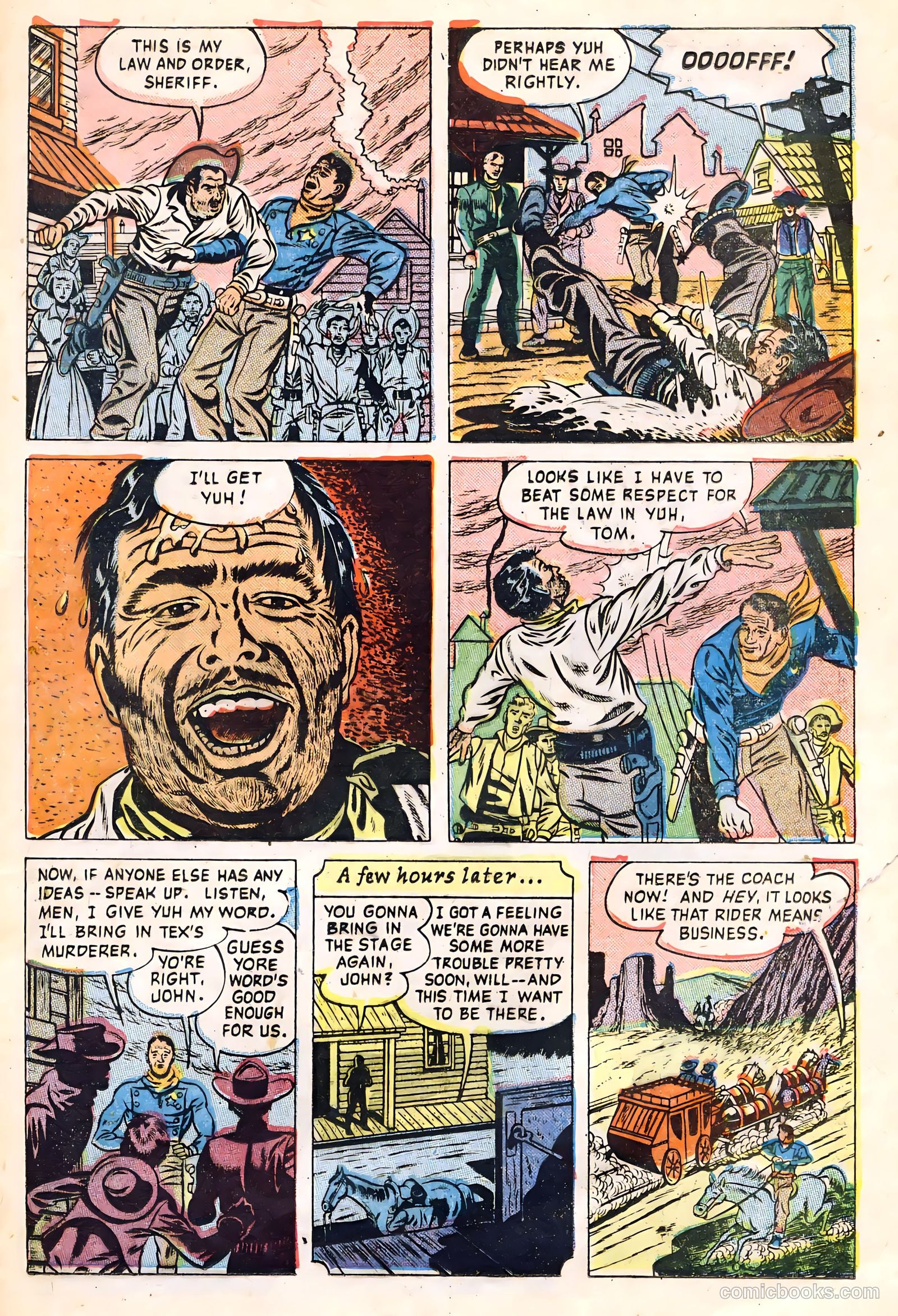 John Wayne Adventure Comics #21 (1953) — page 25