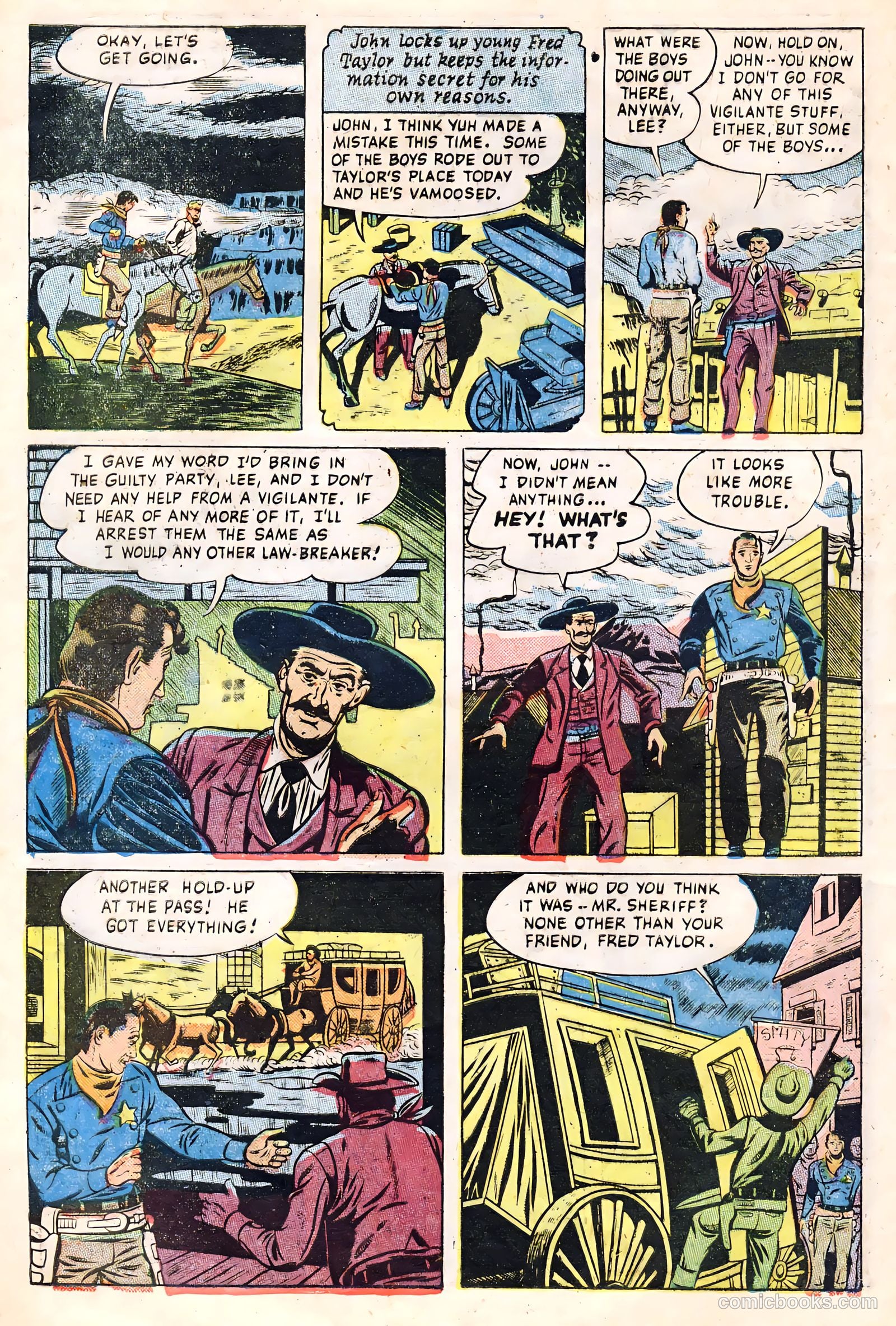 John Wayne Adventure Comics #21 (1953) — page 28