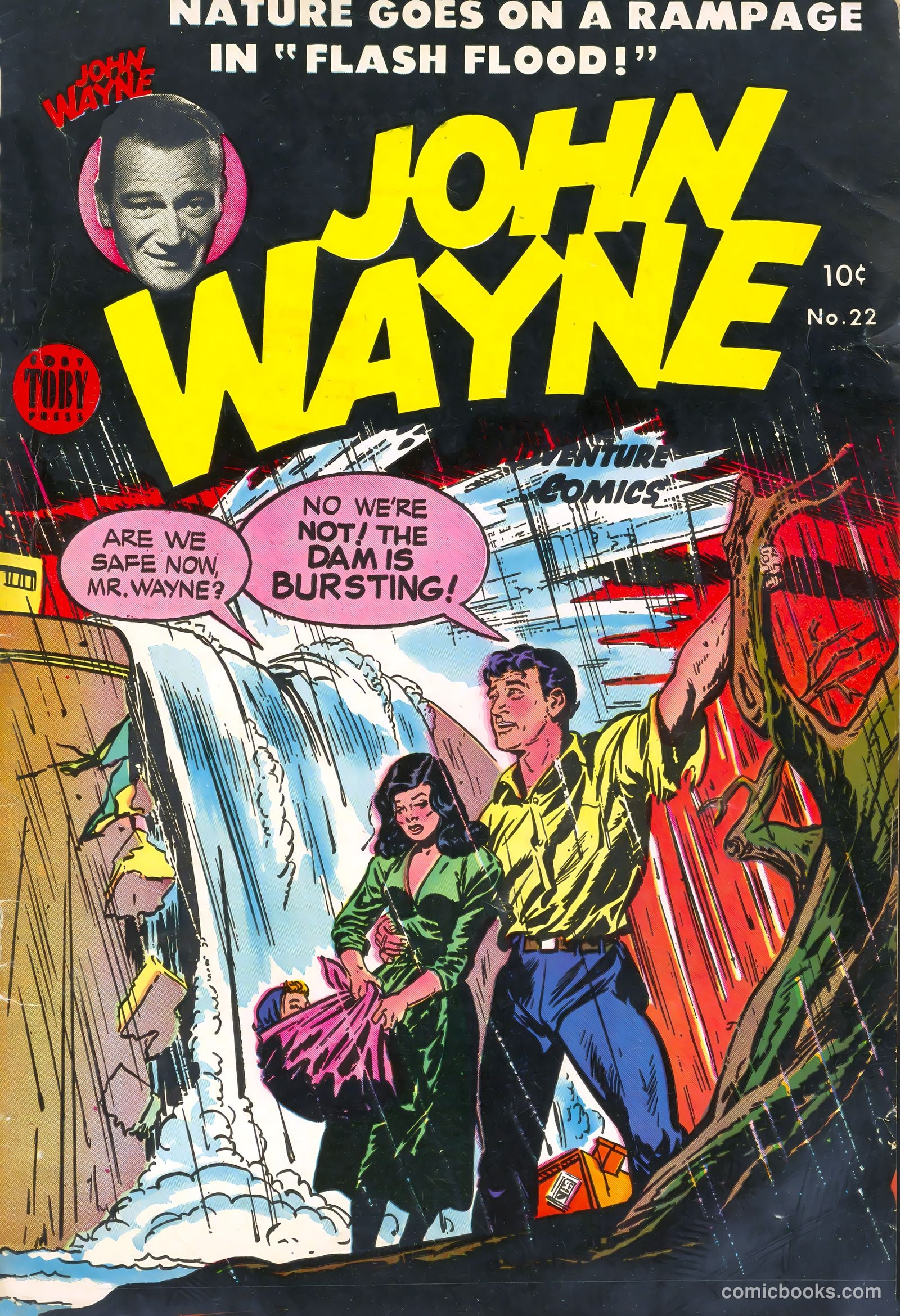 John Wayne Adventure Comics #22 cover