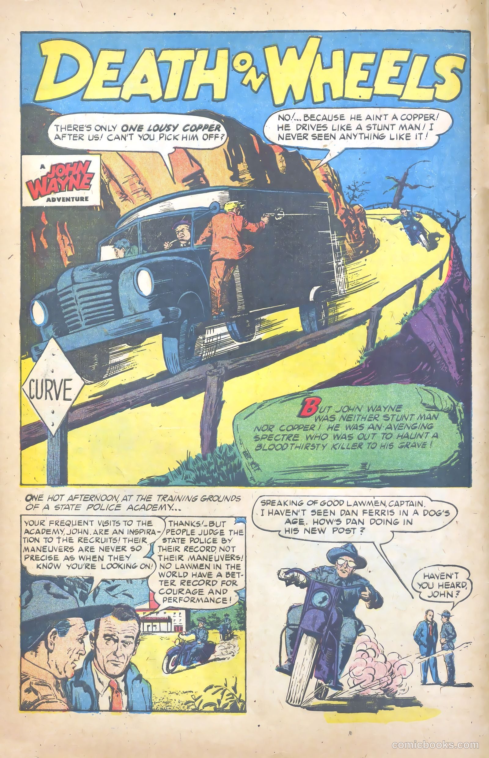 John Wayne Adventure Comics #23 (1953) — page 4 of 35