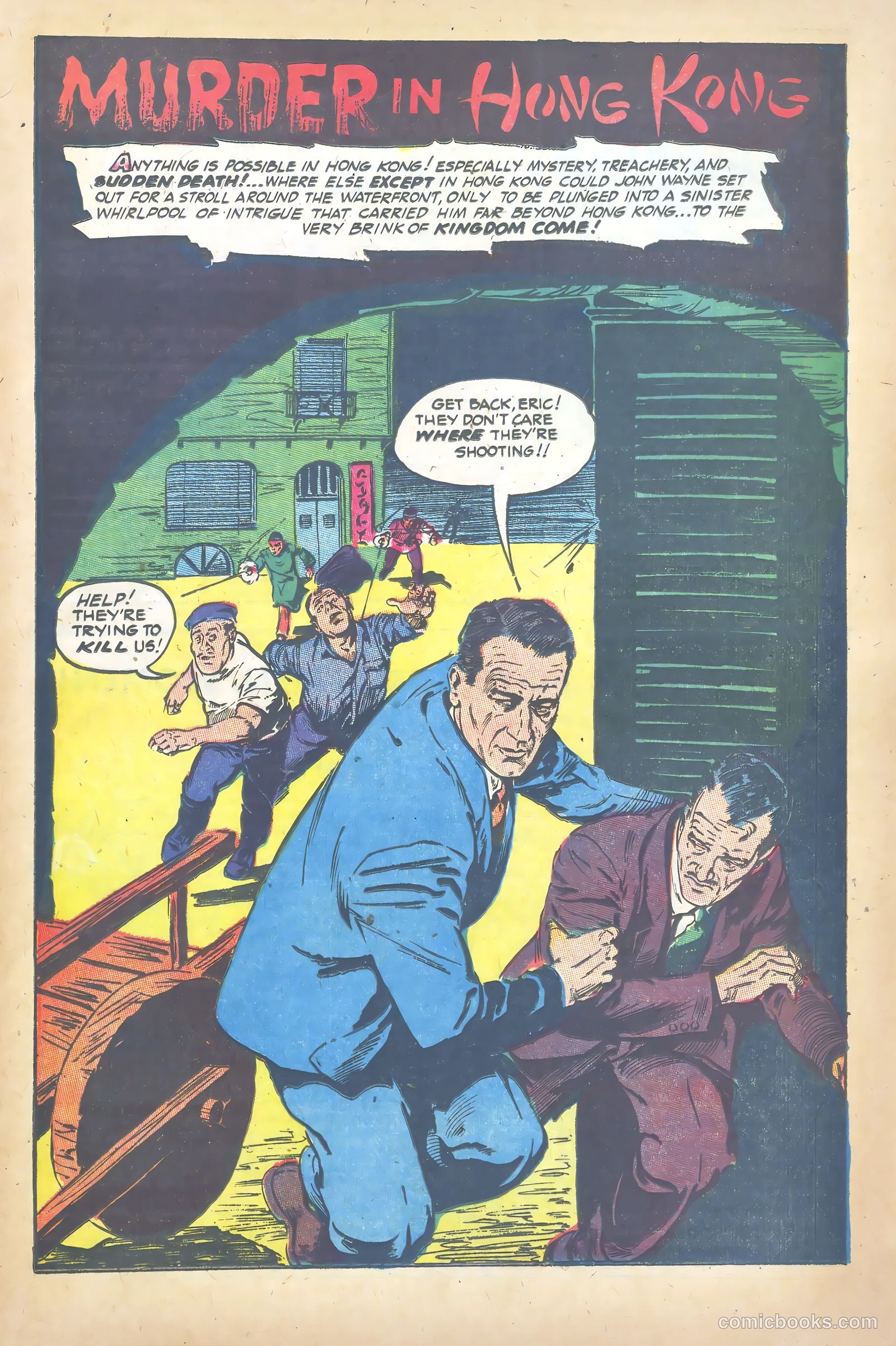 John Wayne Adventure Comics #23 (1953) — page 17 of 35
