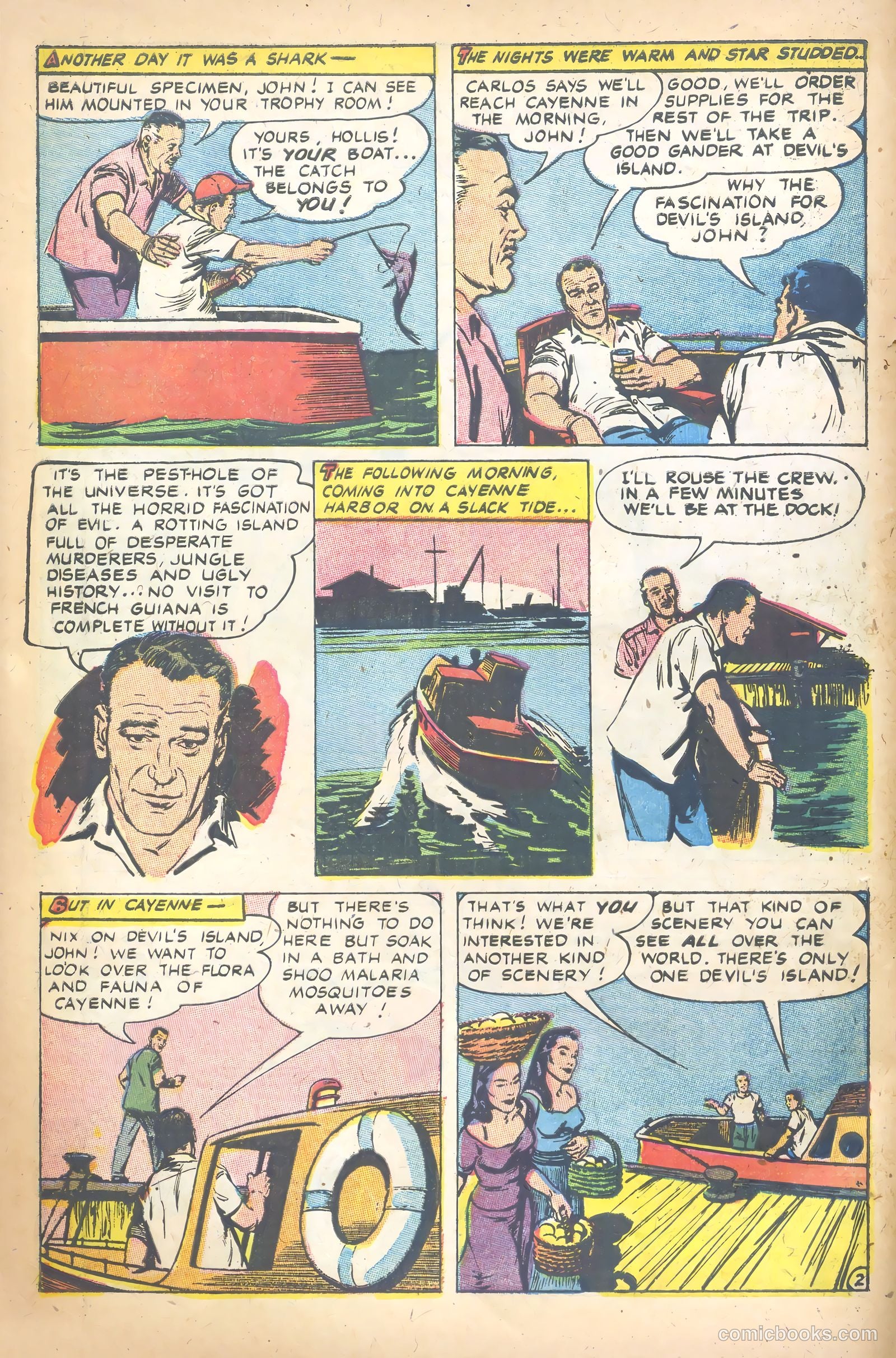 John Wayne Adventure Comics #23 (1953) — page 10 of 36