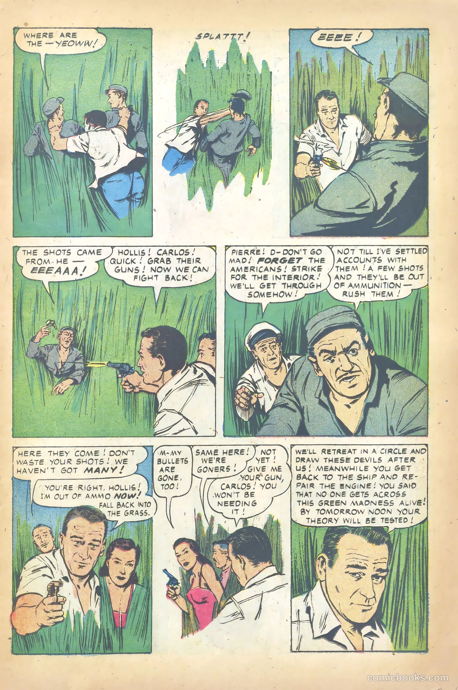 John Wayne Adventure Comics #23 (1953) — page 15 of 36