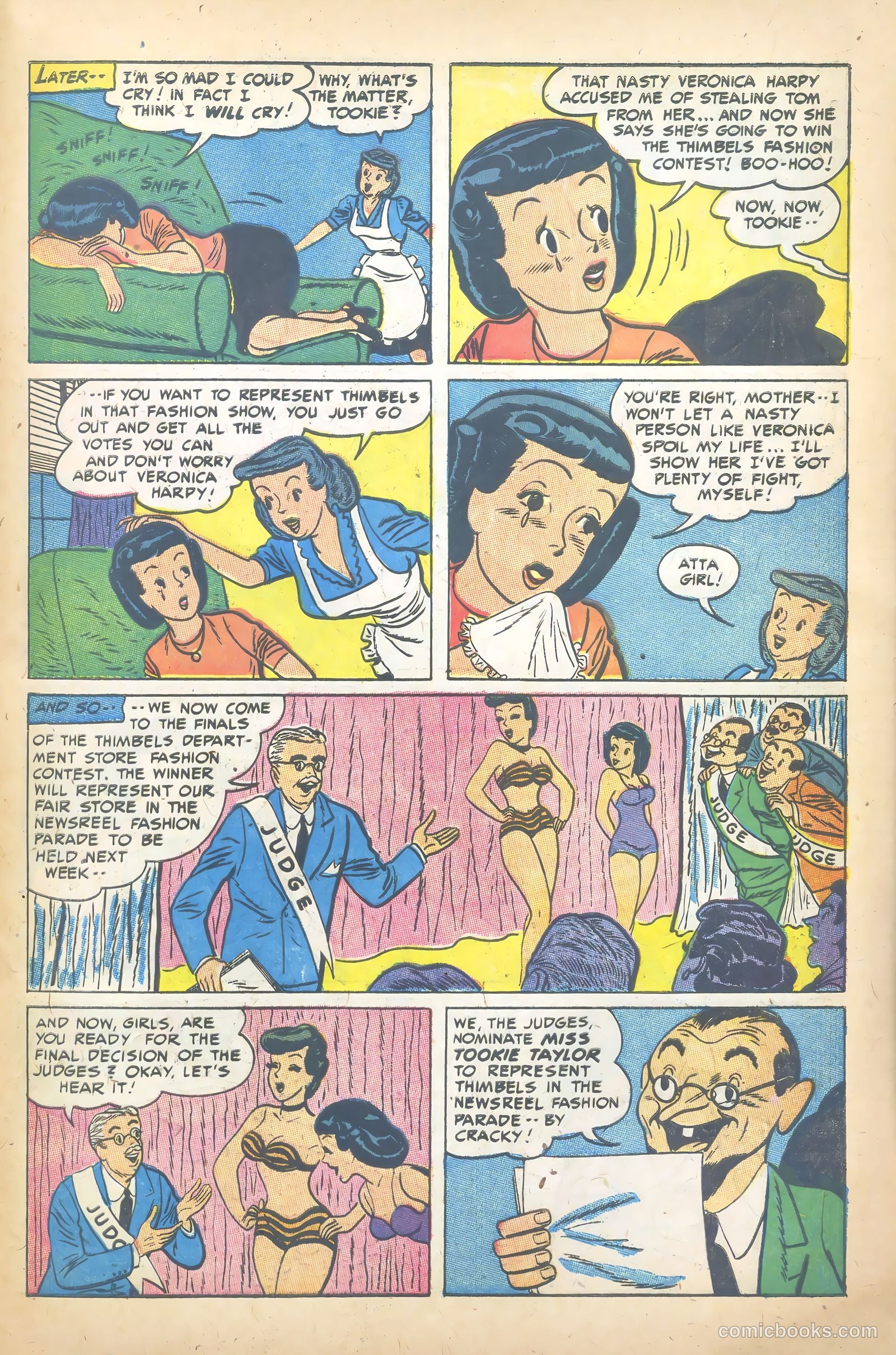 John Wayne Adventure Comics #23 (1953) — page 31 of 36