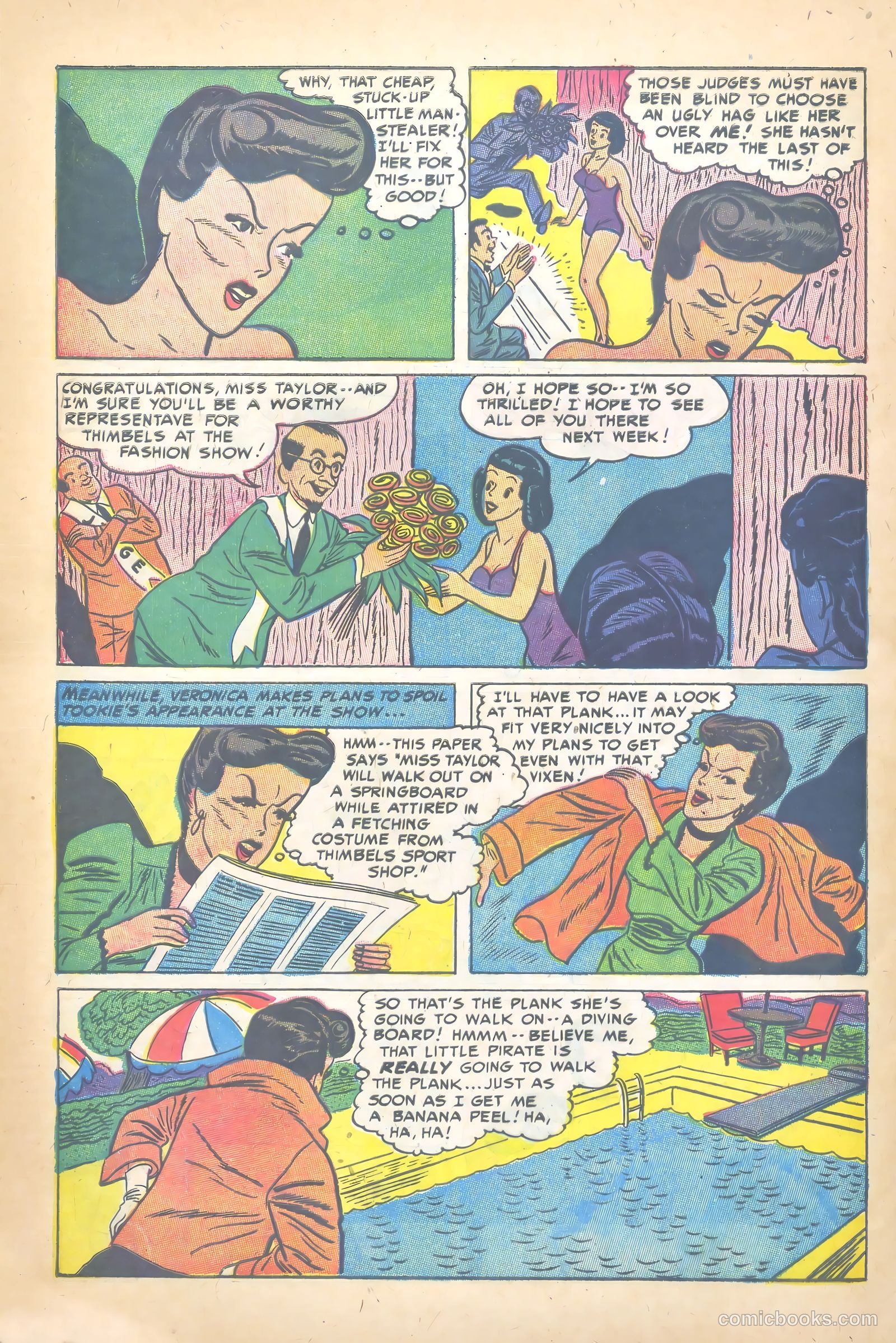John Wayne Adventure Comics #23 (1953) — page 32 of 36