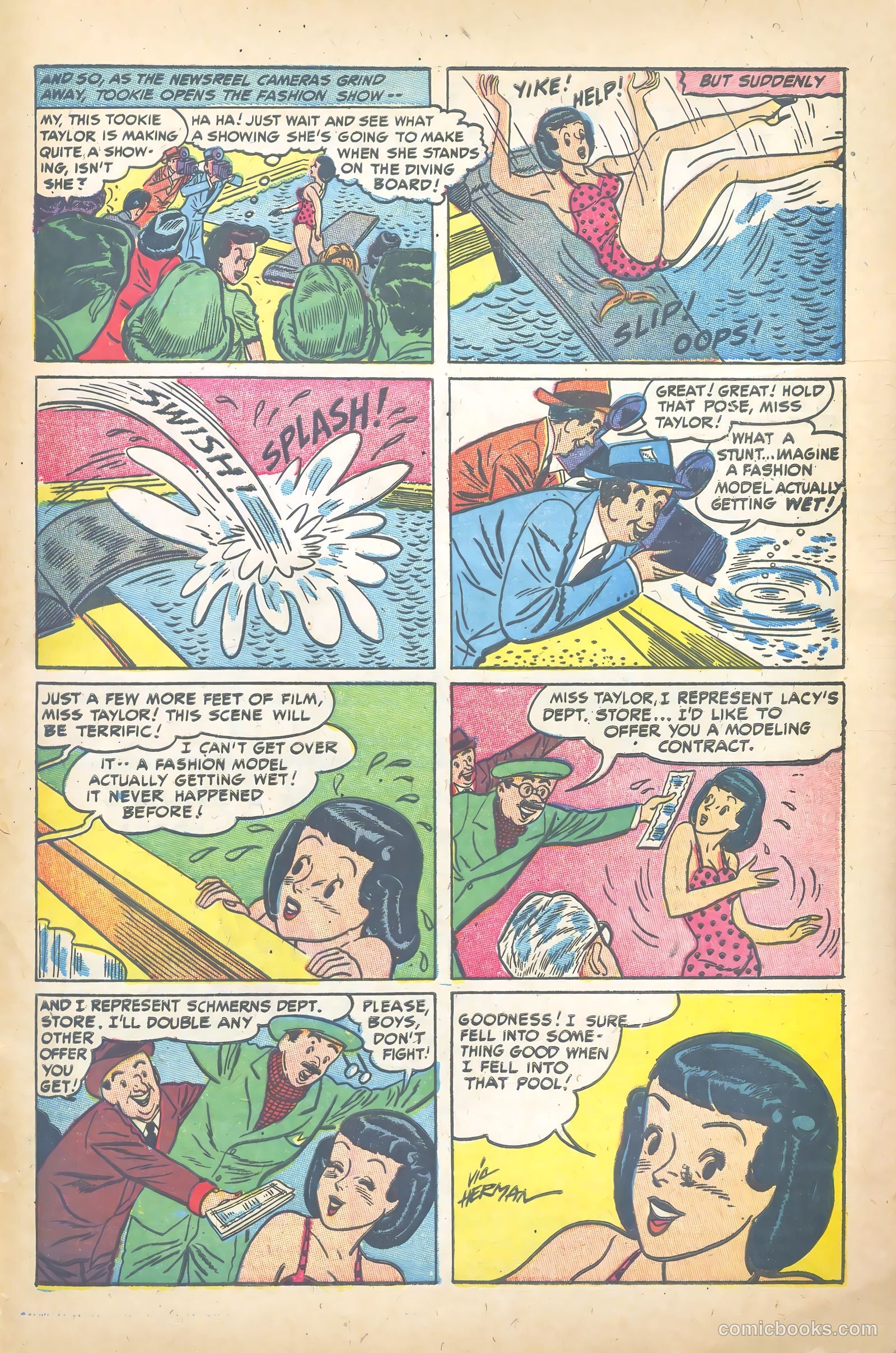 John Wayne Adventure Comics #23 (1953) — page 33 of 36