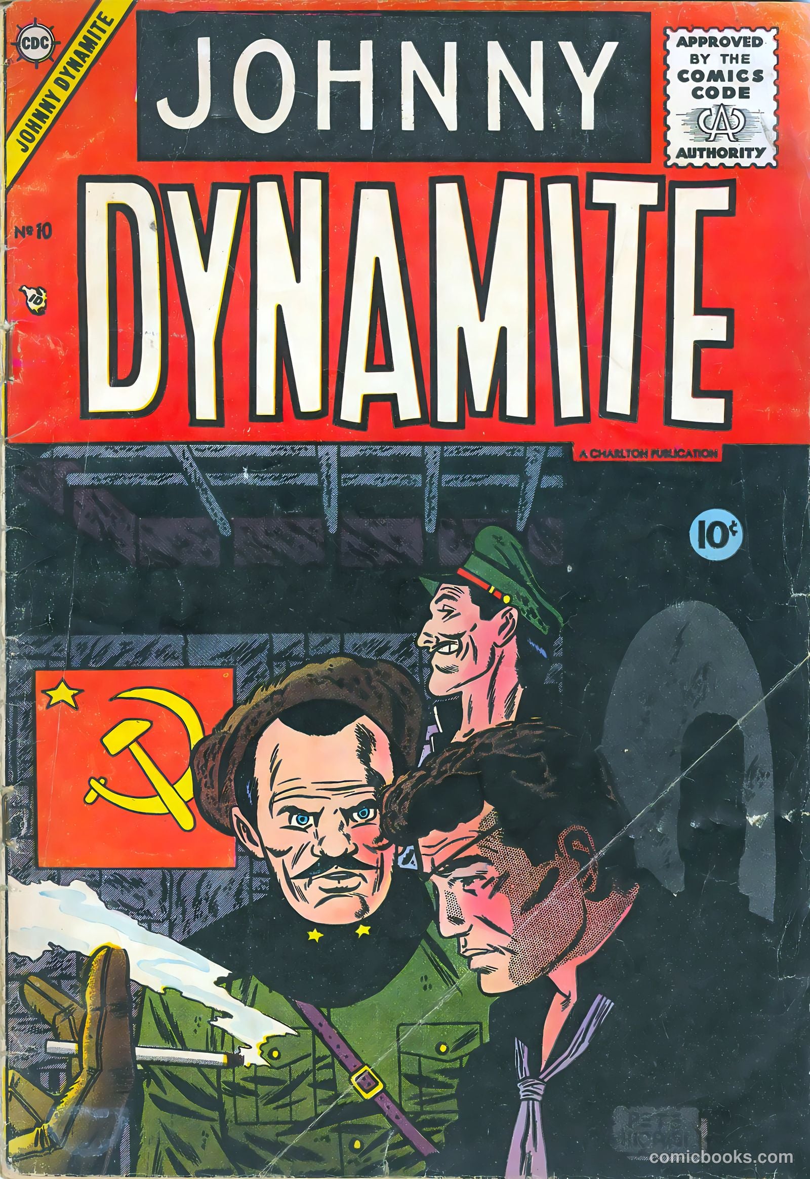 Johnny Dynamite #10 cover