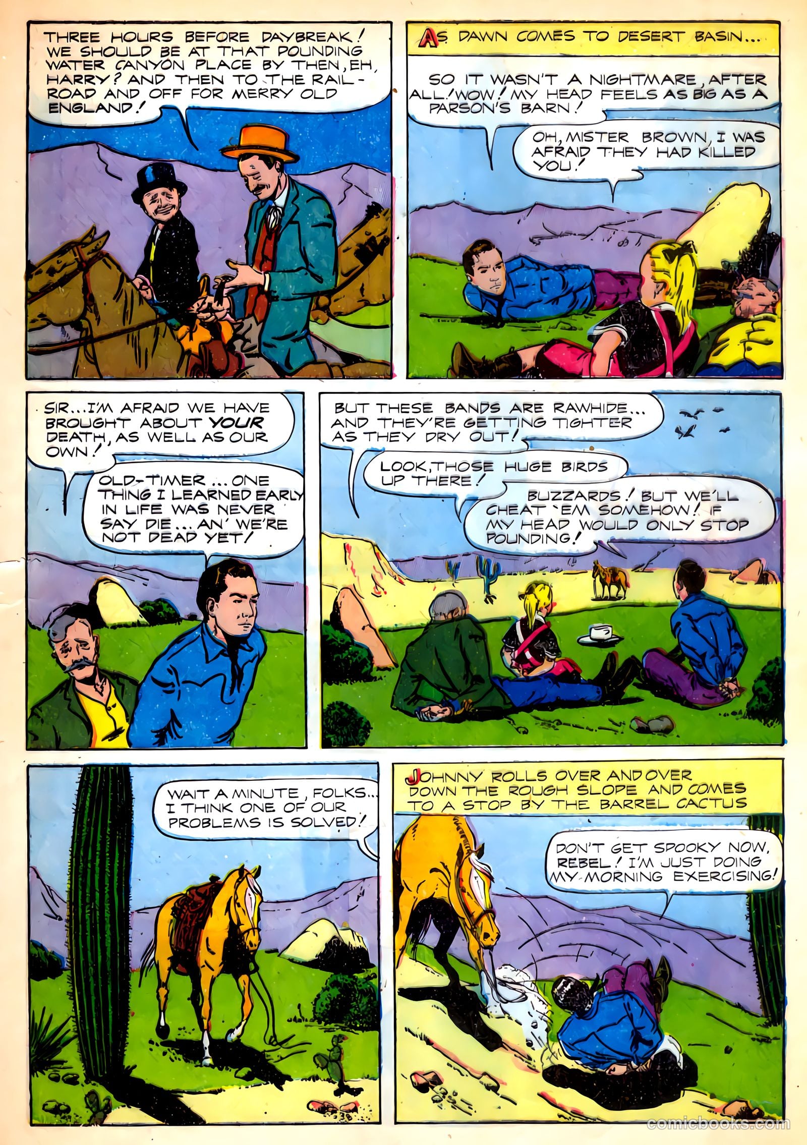 Johnny Mack Brown #10 (1952) — page 9 of 35