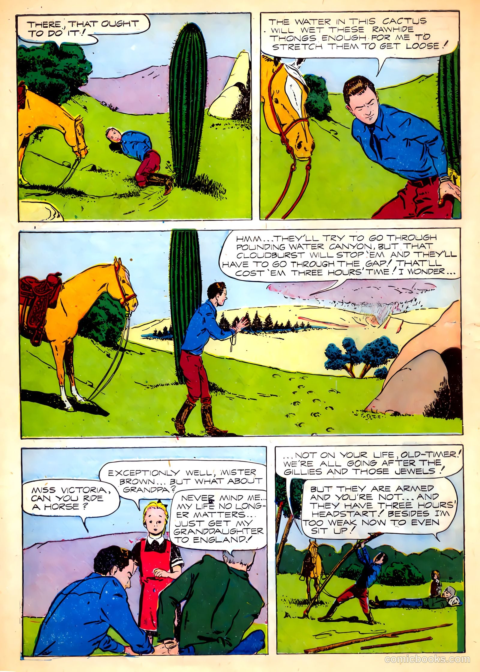 Johnny Mack Brown #10 (1952) — page 10 of 35