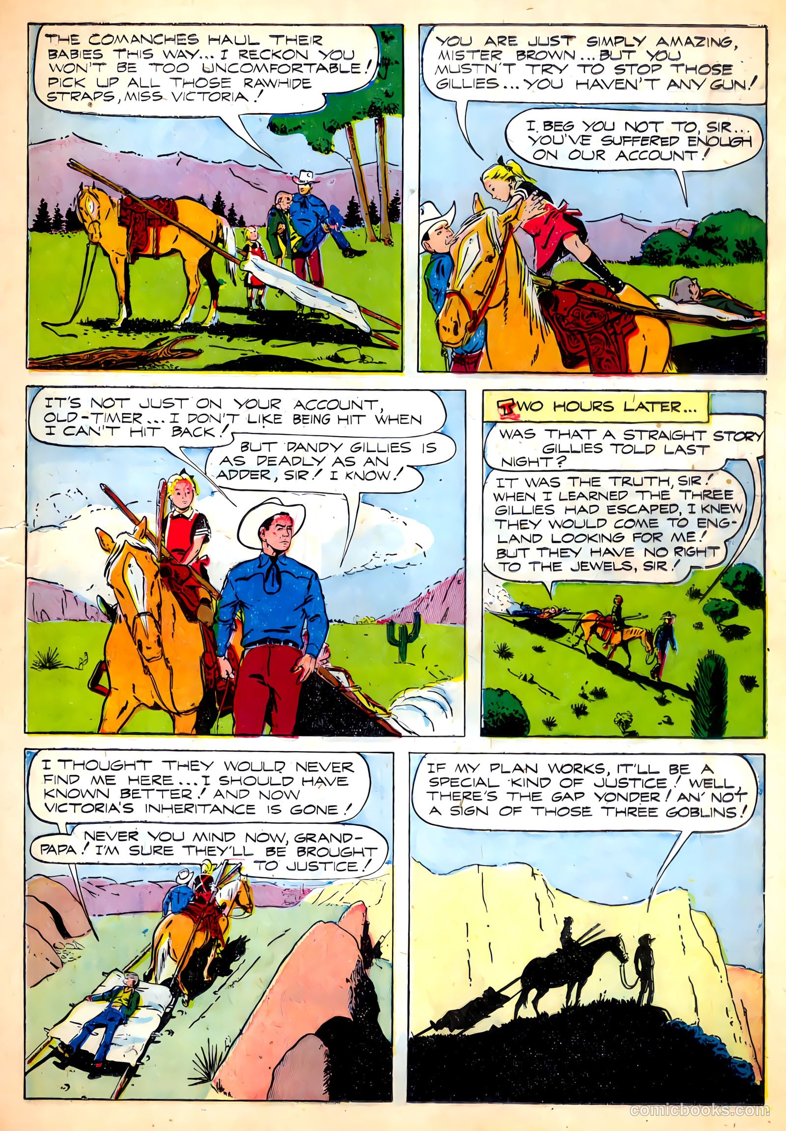 Johnny Mack Brown #10 (1952) — page 11 of 35